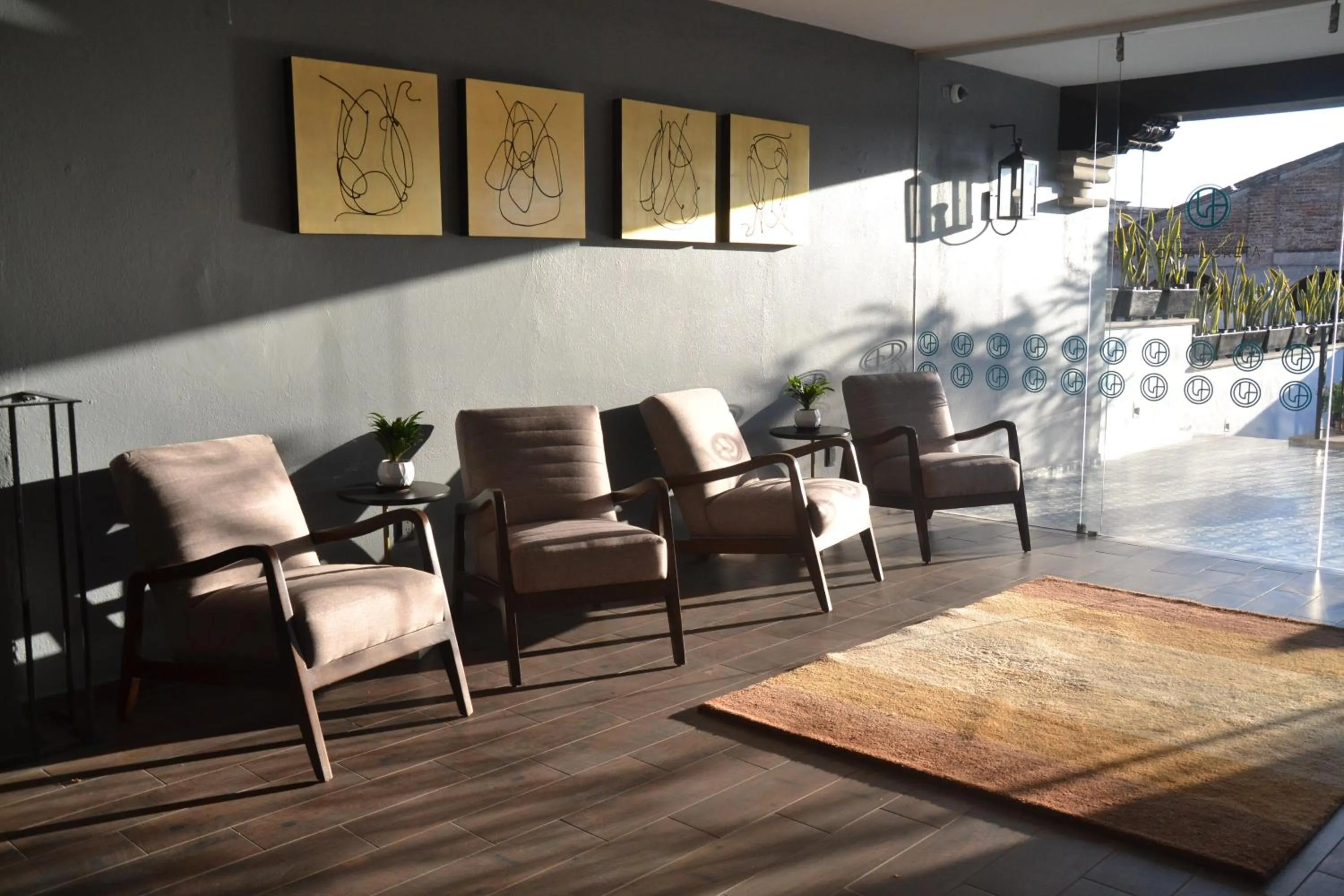 Living room in Hotel Boutique Casa Loreta