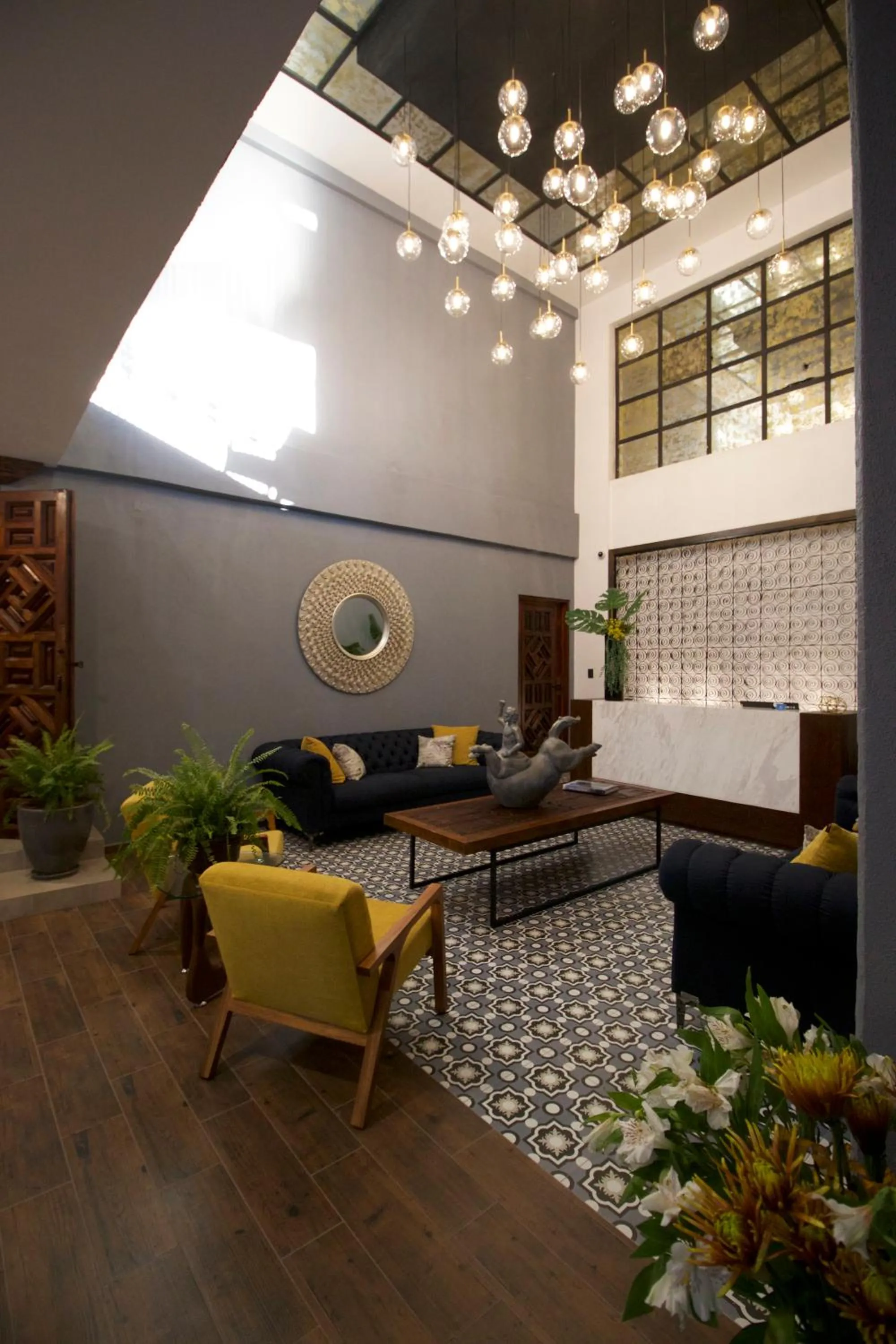 Lobby or reception in Hotel Boutique Casa Loreta