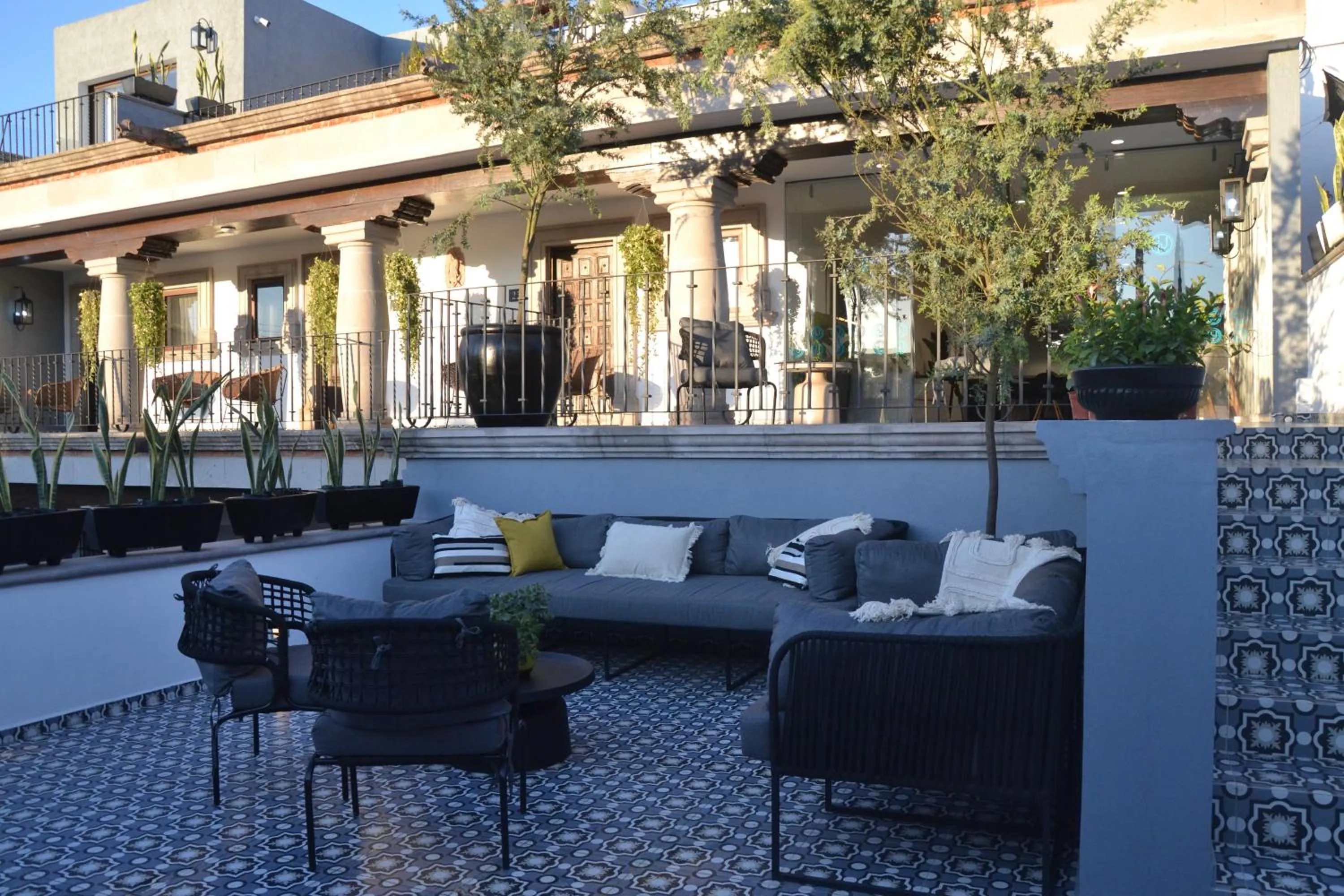 Balcony/Terrace in Hotel Boutique Casa Loreta