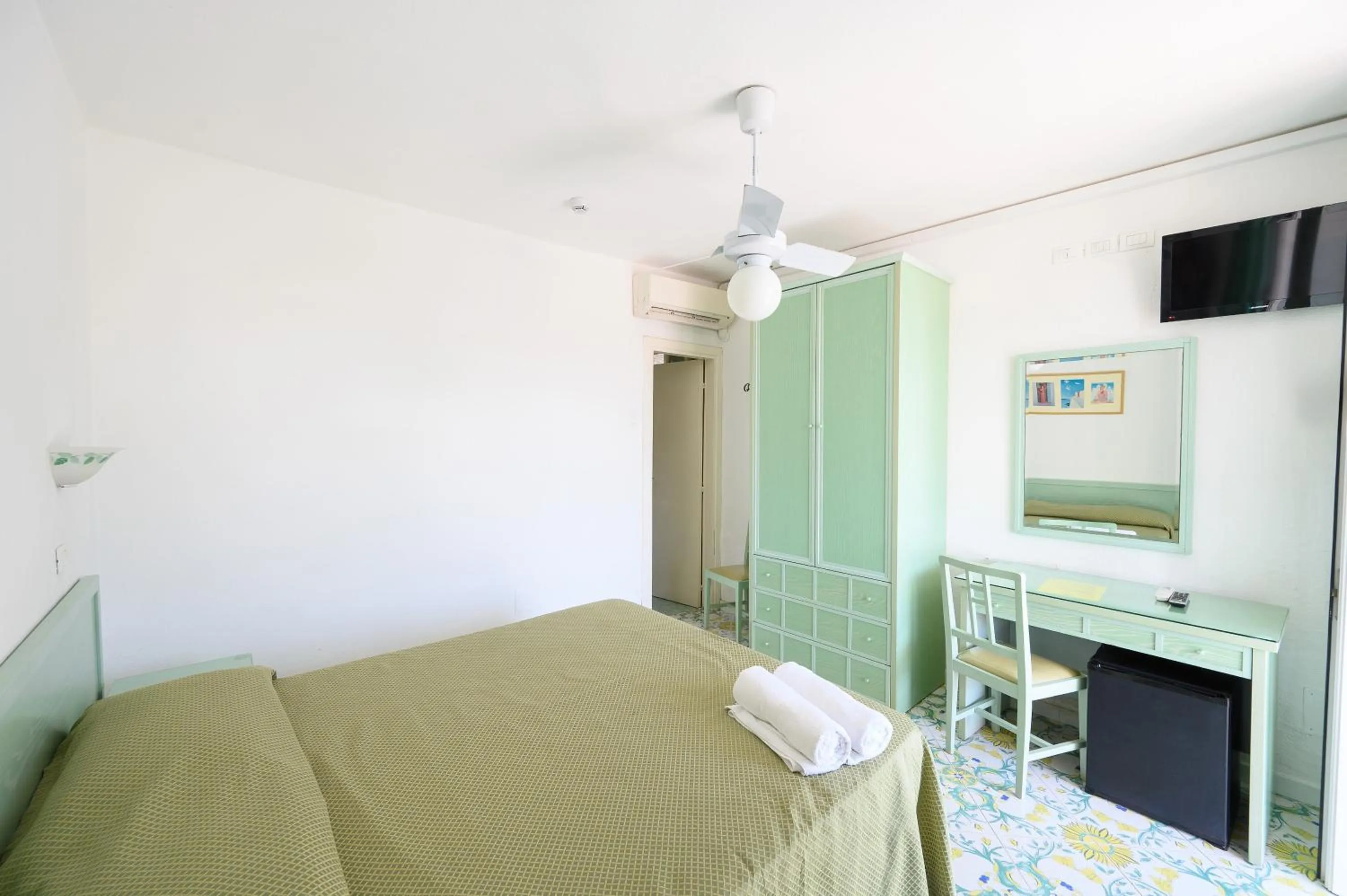 Bed in Hotel Parco Cartaromana