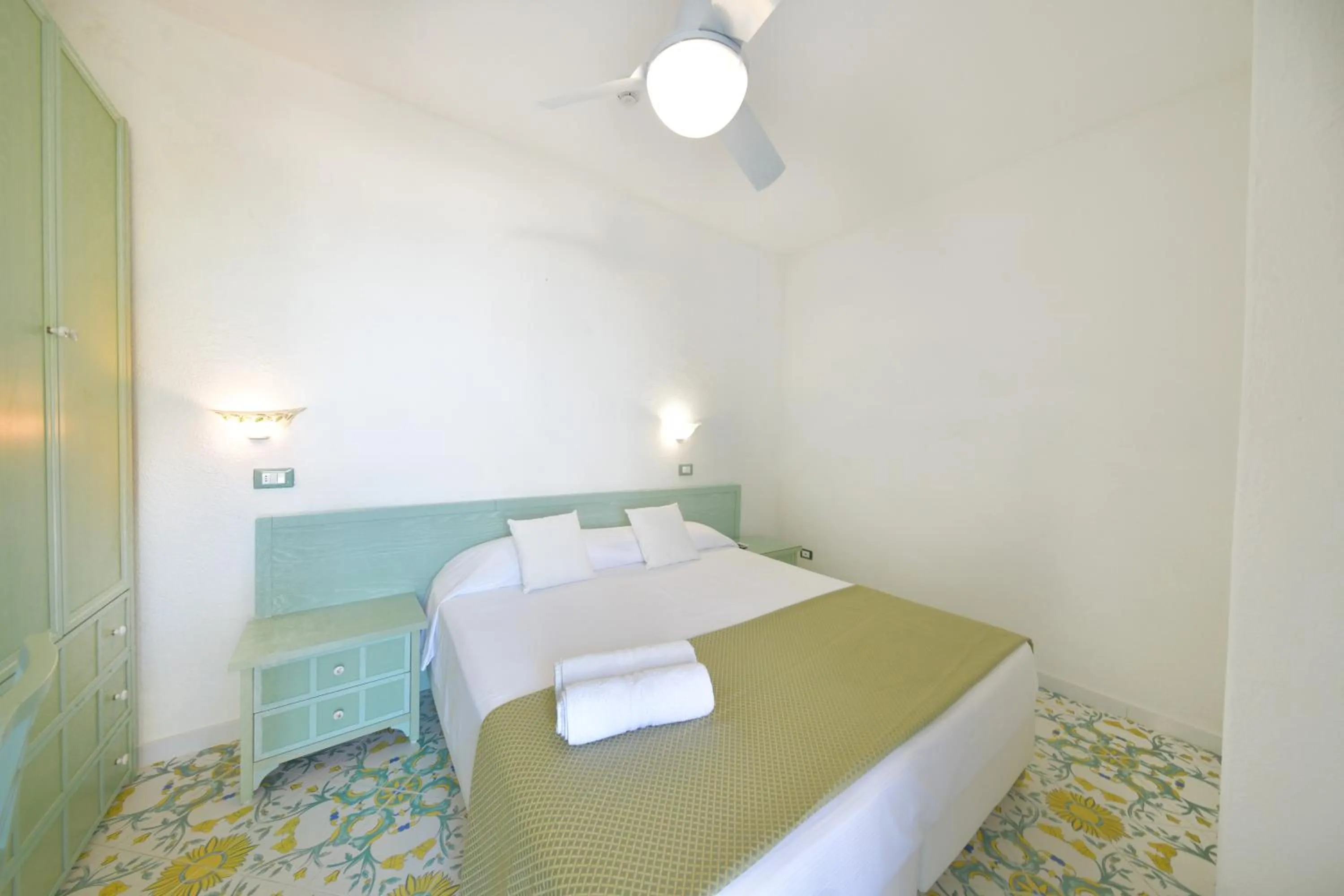 Bed in Hotel Parco Cartaromana