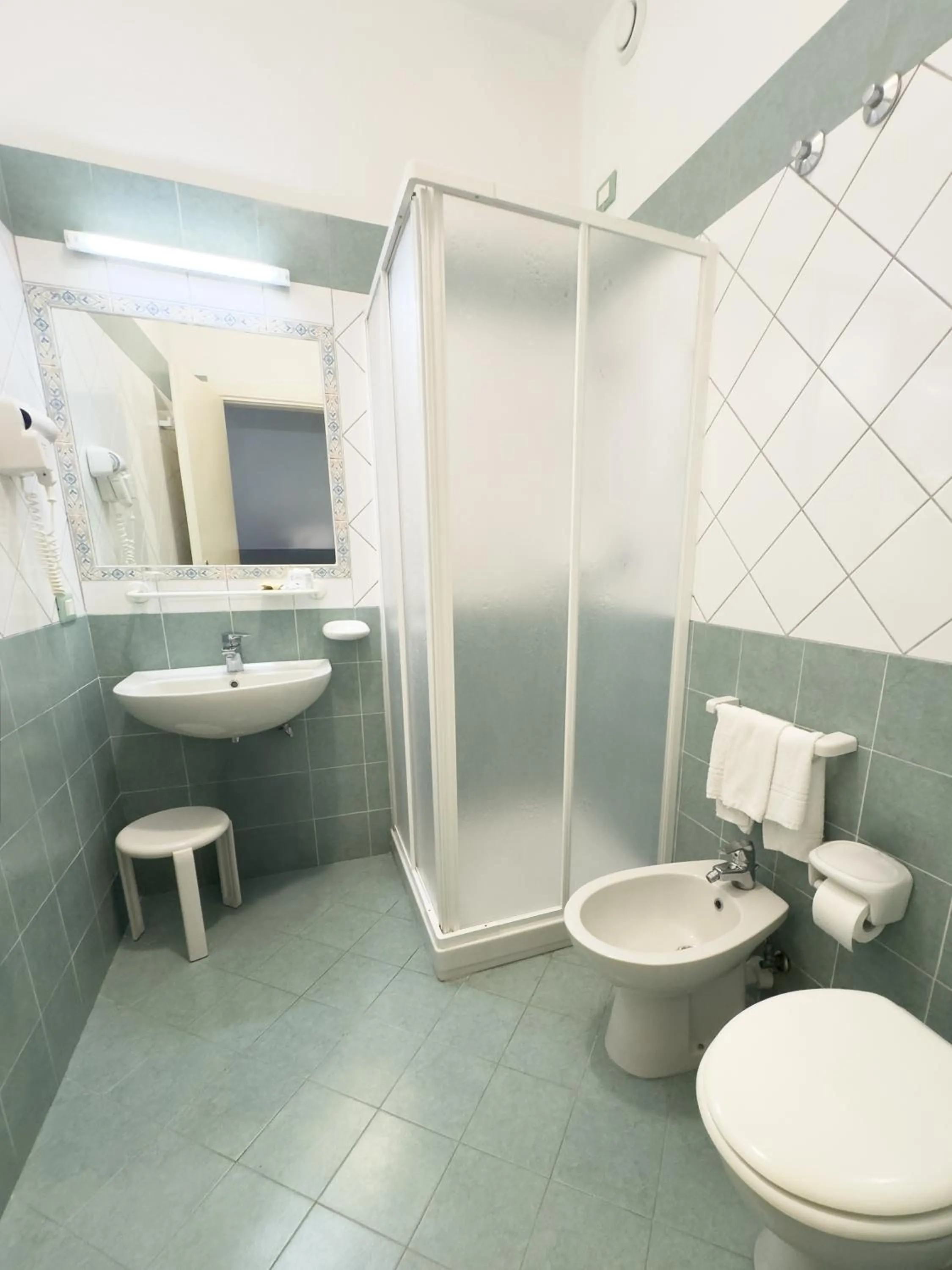 Bathroom in Hotel Parco Cartaromana