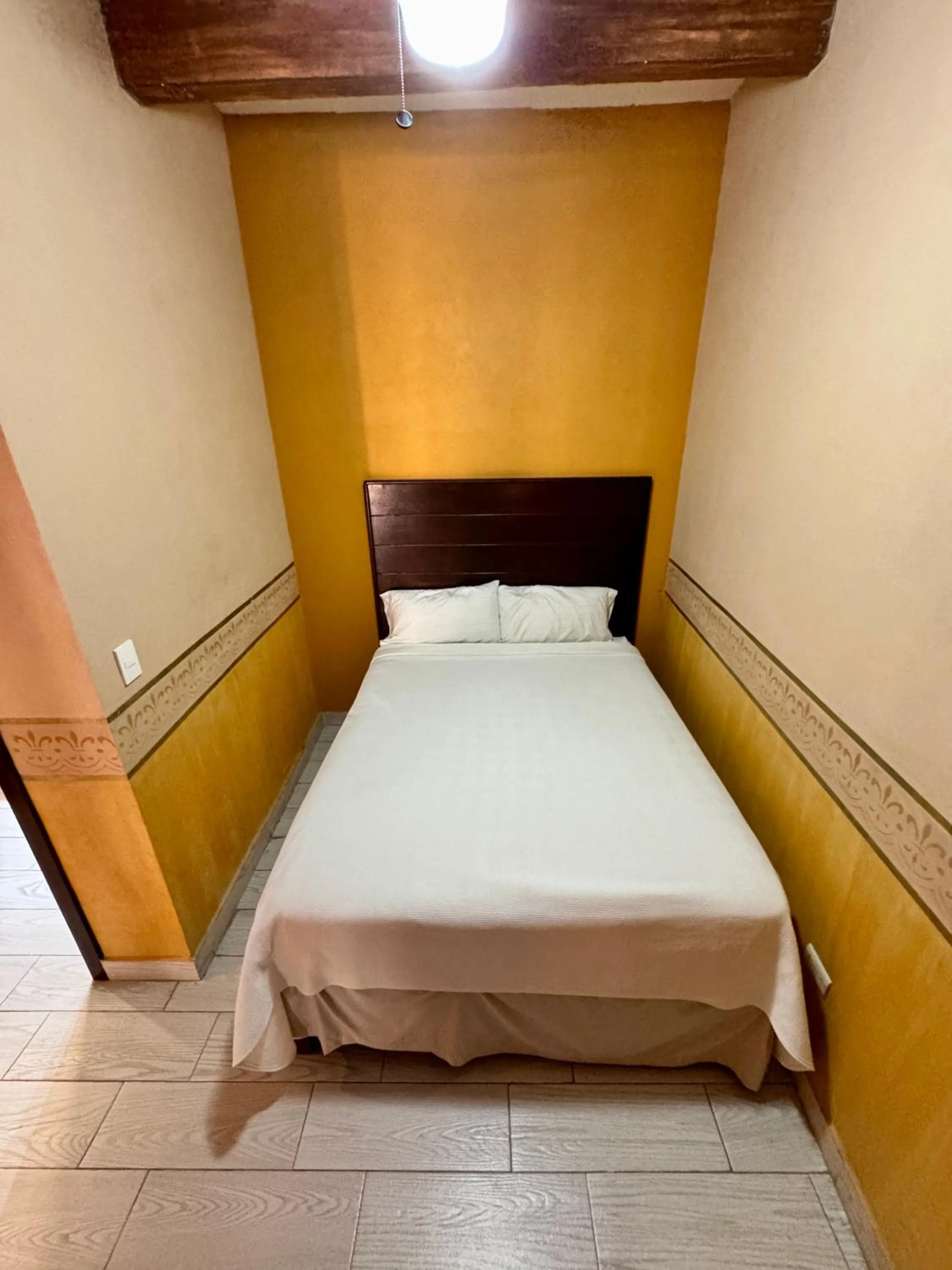 Bed in Hotel Real de los Alamos