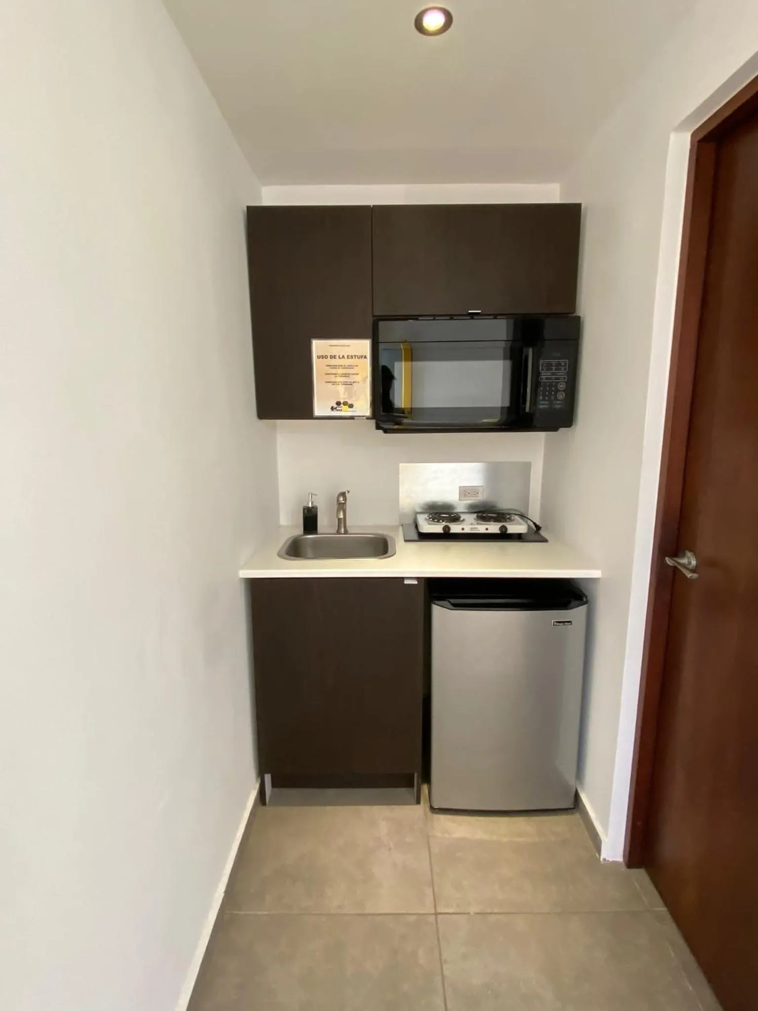 Kitchen or kitchenette in Hotel Nest