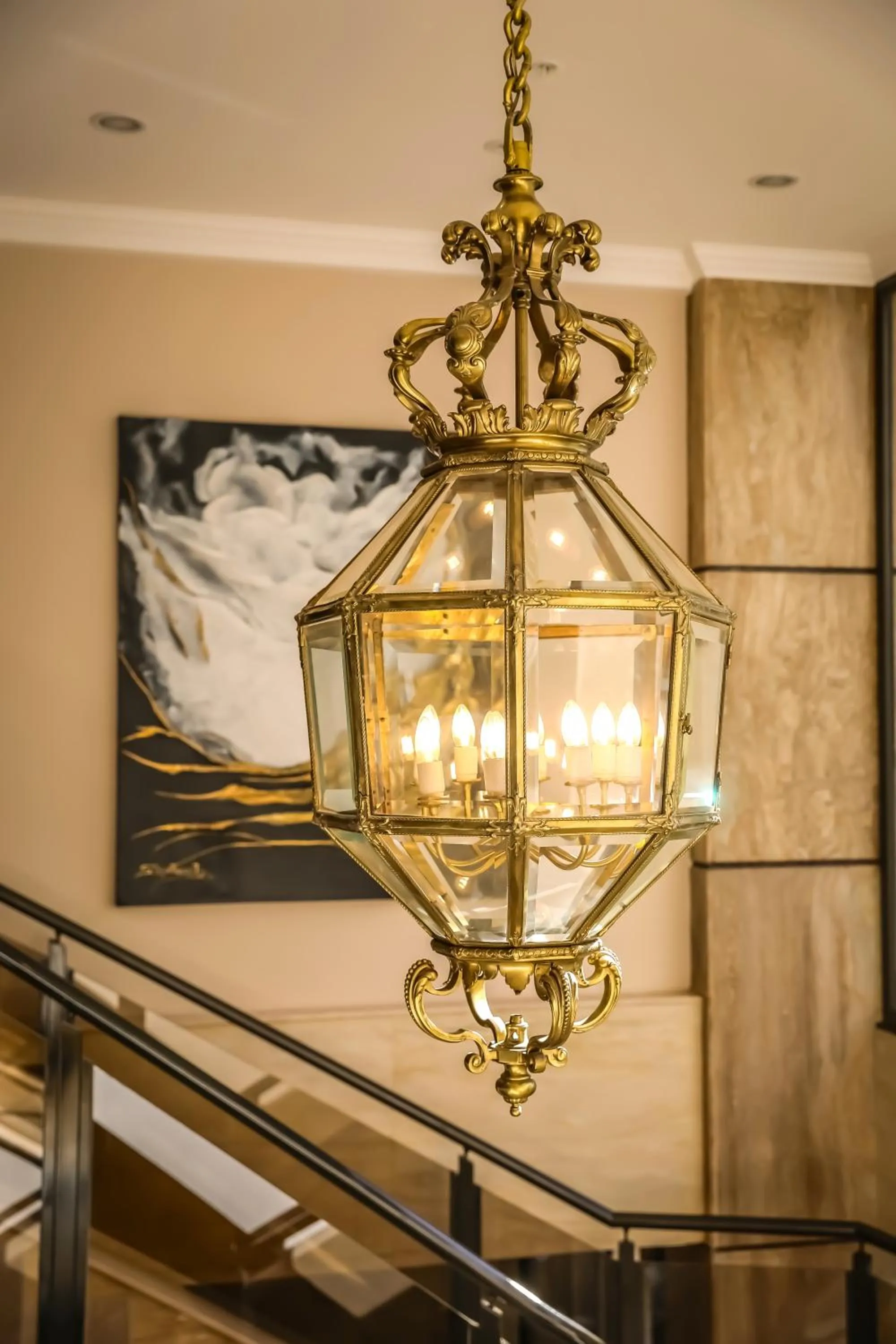 Decorative detail in HOTEL ROYAL PRINCESS