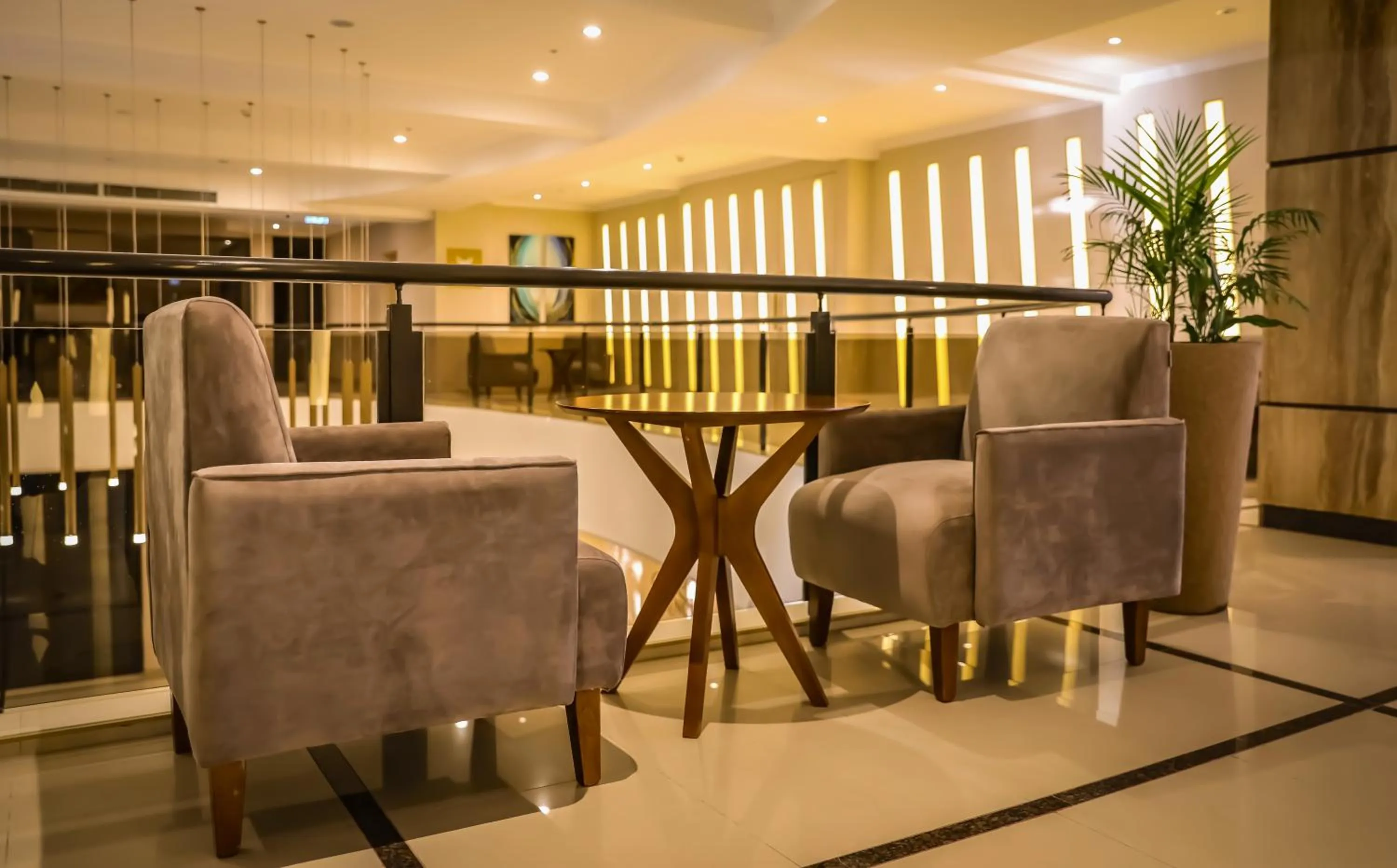 Seating area in HOTEL ROYAL PRINCESS