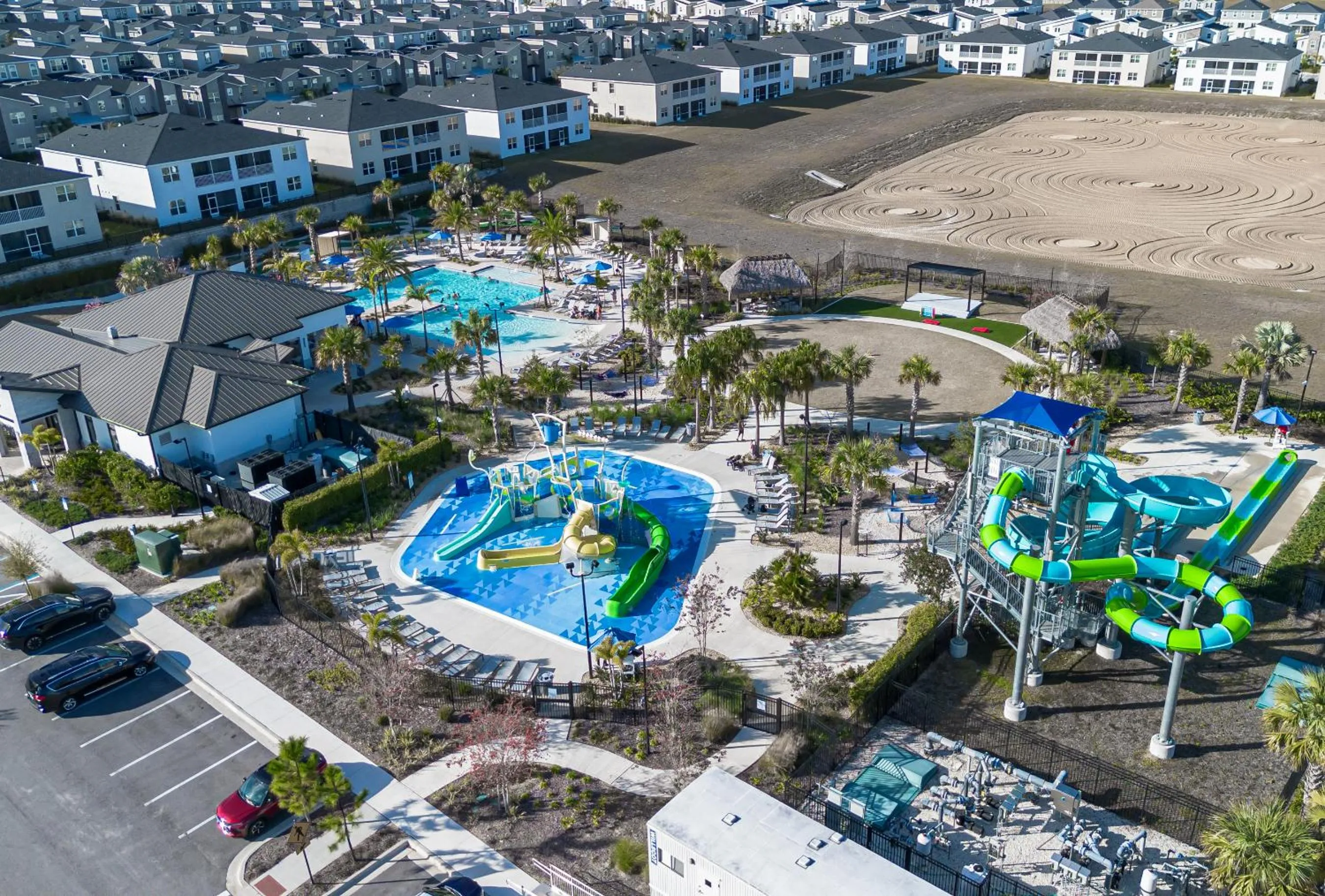 Aqua park in Fascinating 4 bedroom, walking distance to the waterpark