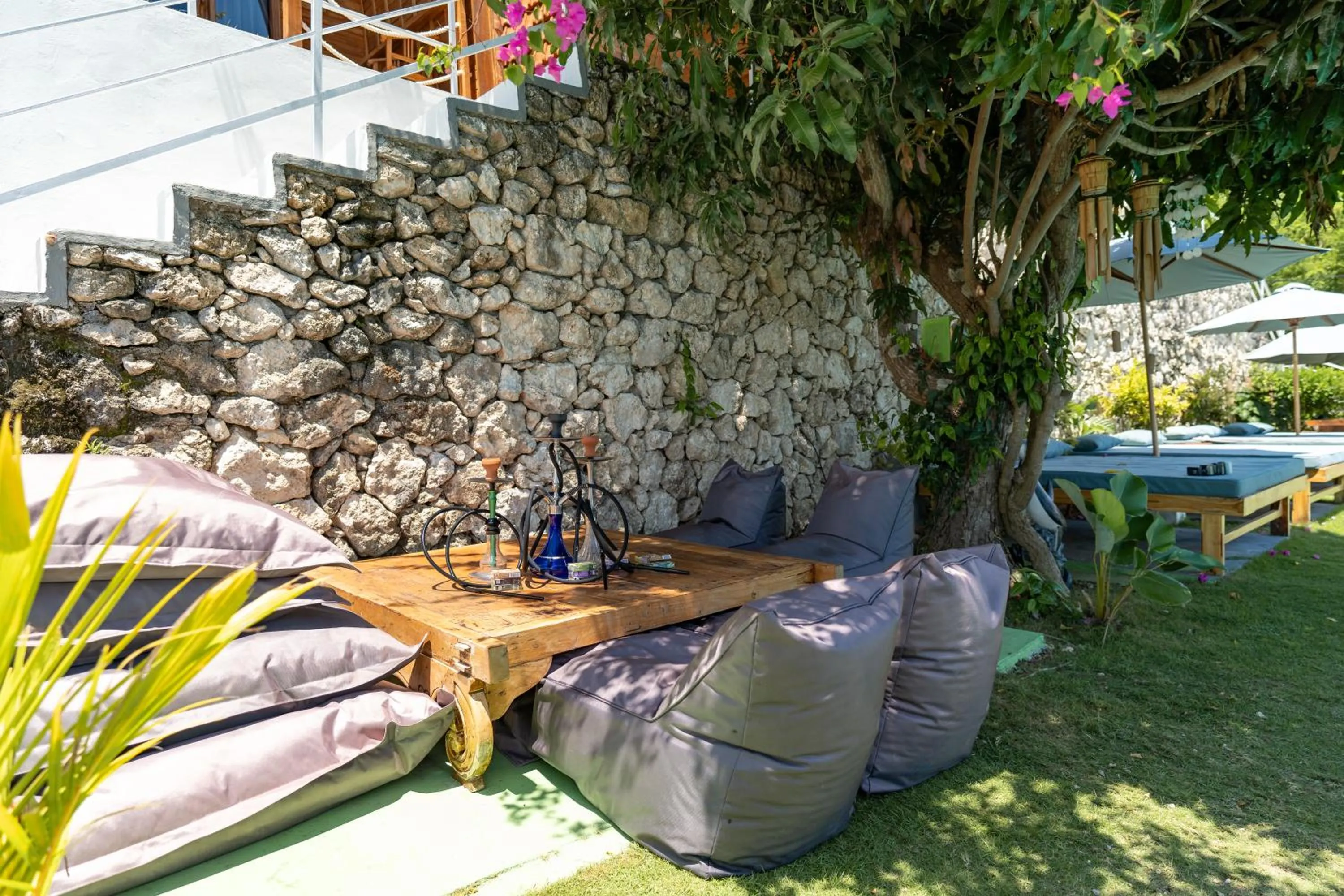 Patio in Butterfly Villas Nusa Ceningan