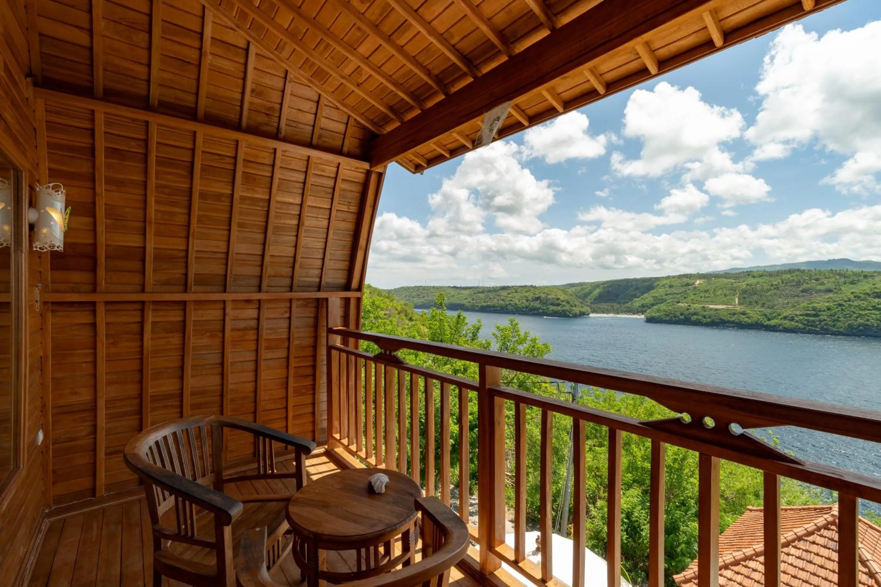 Patio in Butterfly Villas Nusa Ceningan