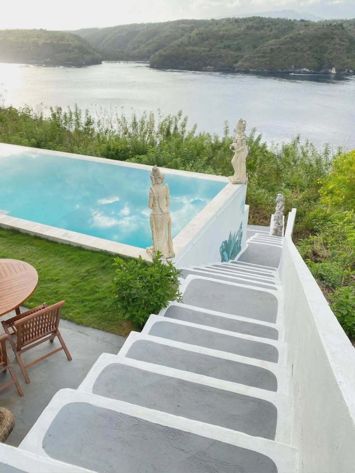 Swimming pool in Butterfly Villas Nusa Ceningan