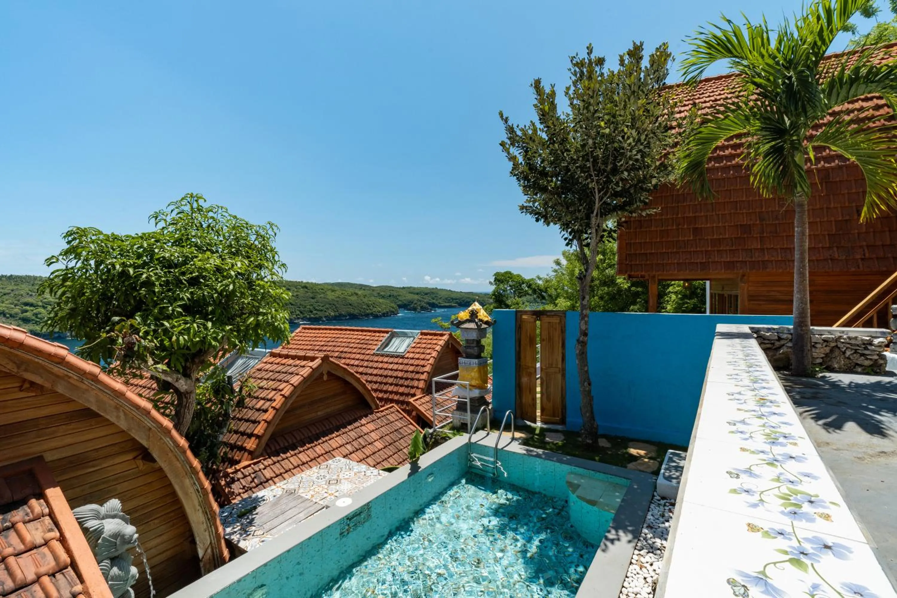 Natural landscape in Butterfly Villas Nusa Ceningan