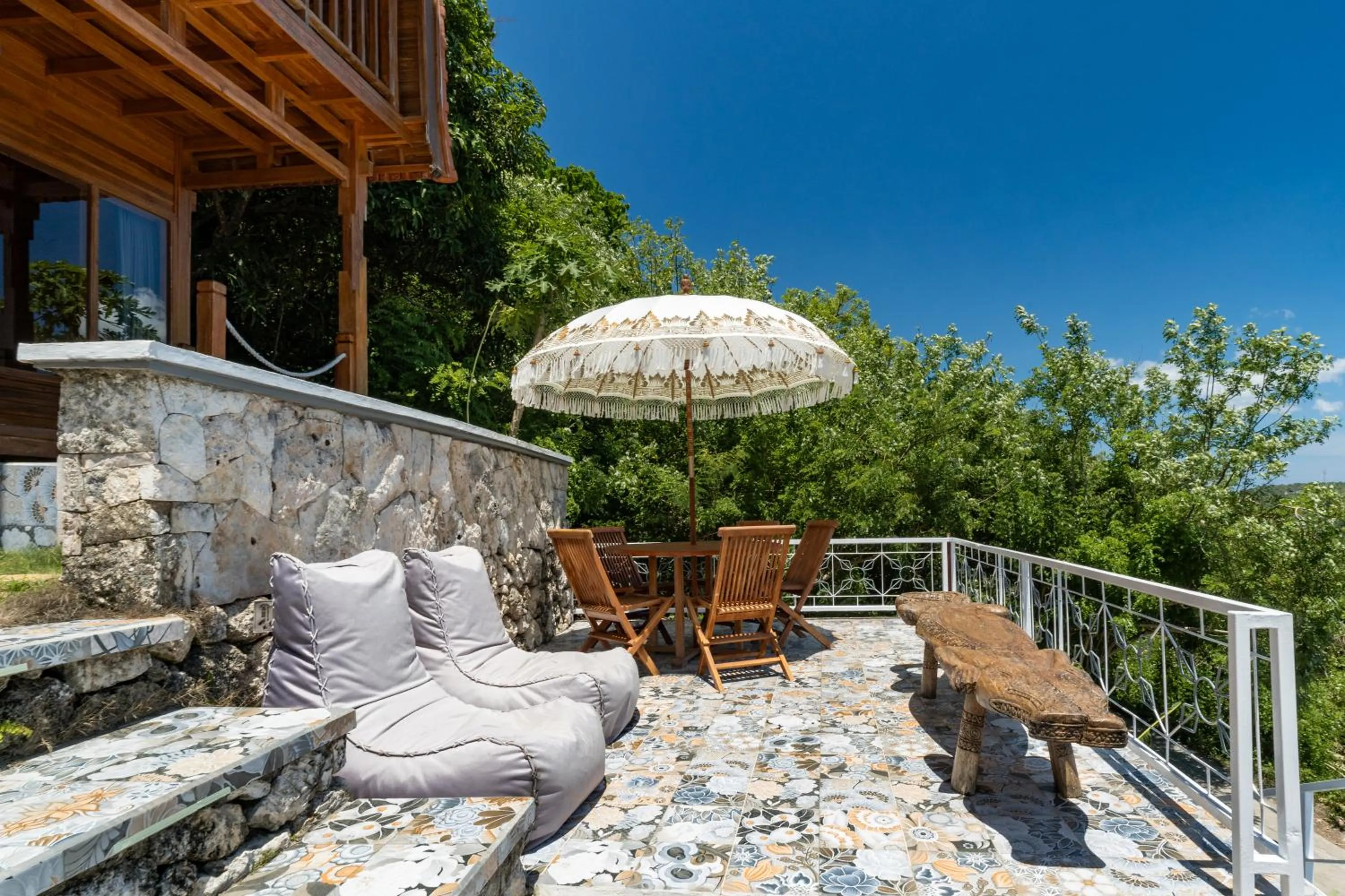 Natural landscape in Butterfly Villas Nusa Ceningan