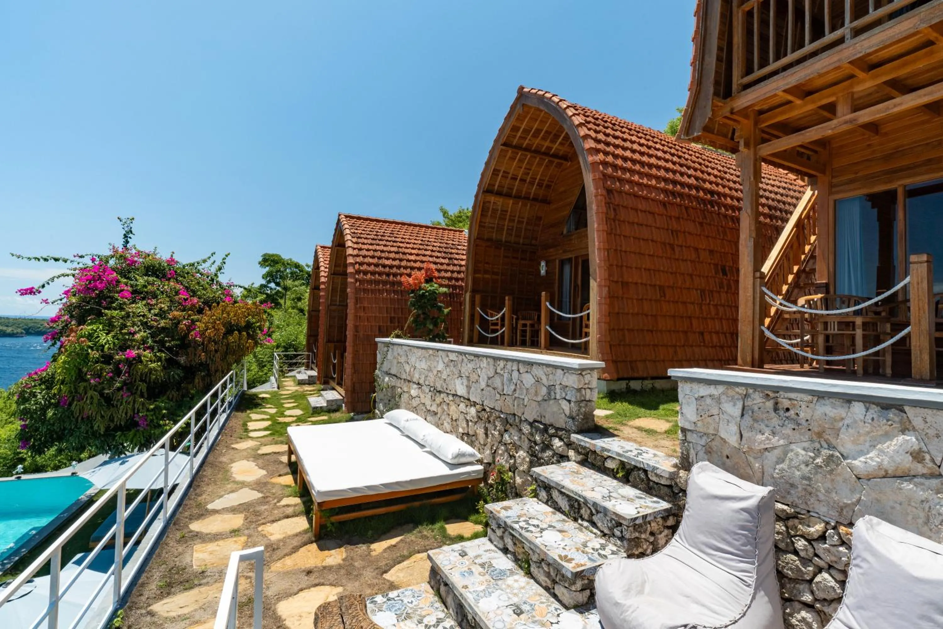 Property building in Butterfly Villas Nusa Ceningan