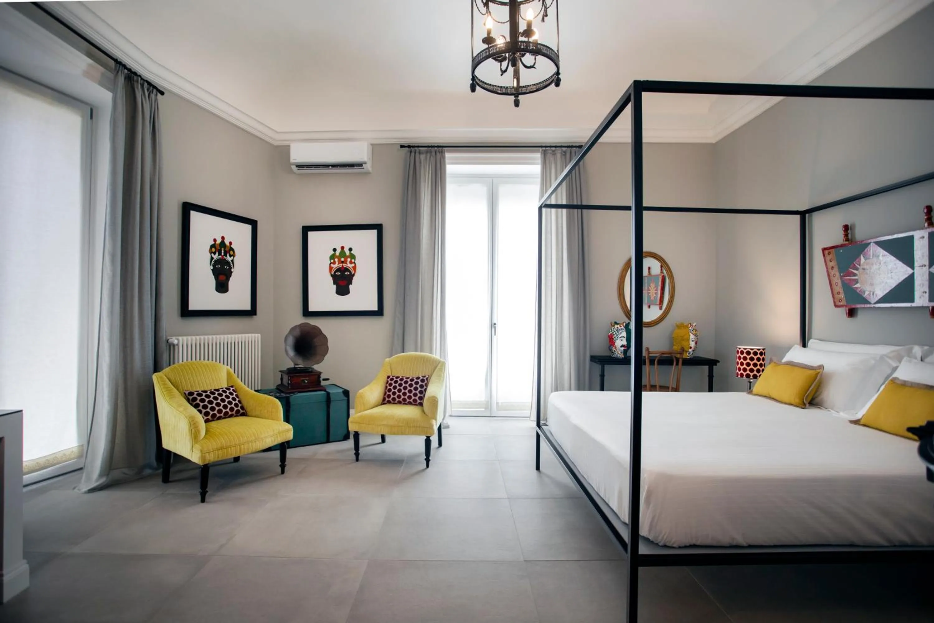 Bedroom, Bed in Vossia Luxury Rooms & Sicilian Living