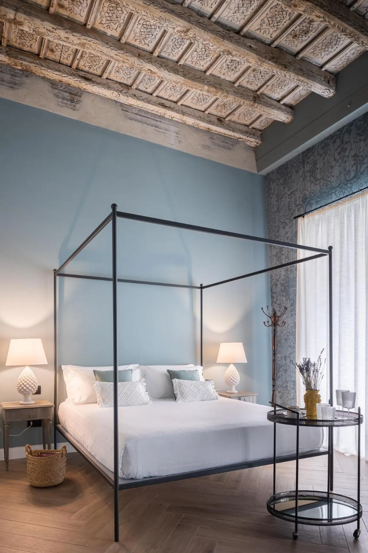 Bed in Vossia Luxury Rooms & Sicilian Living