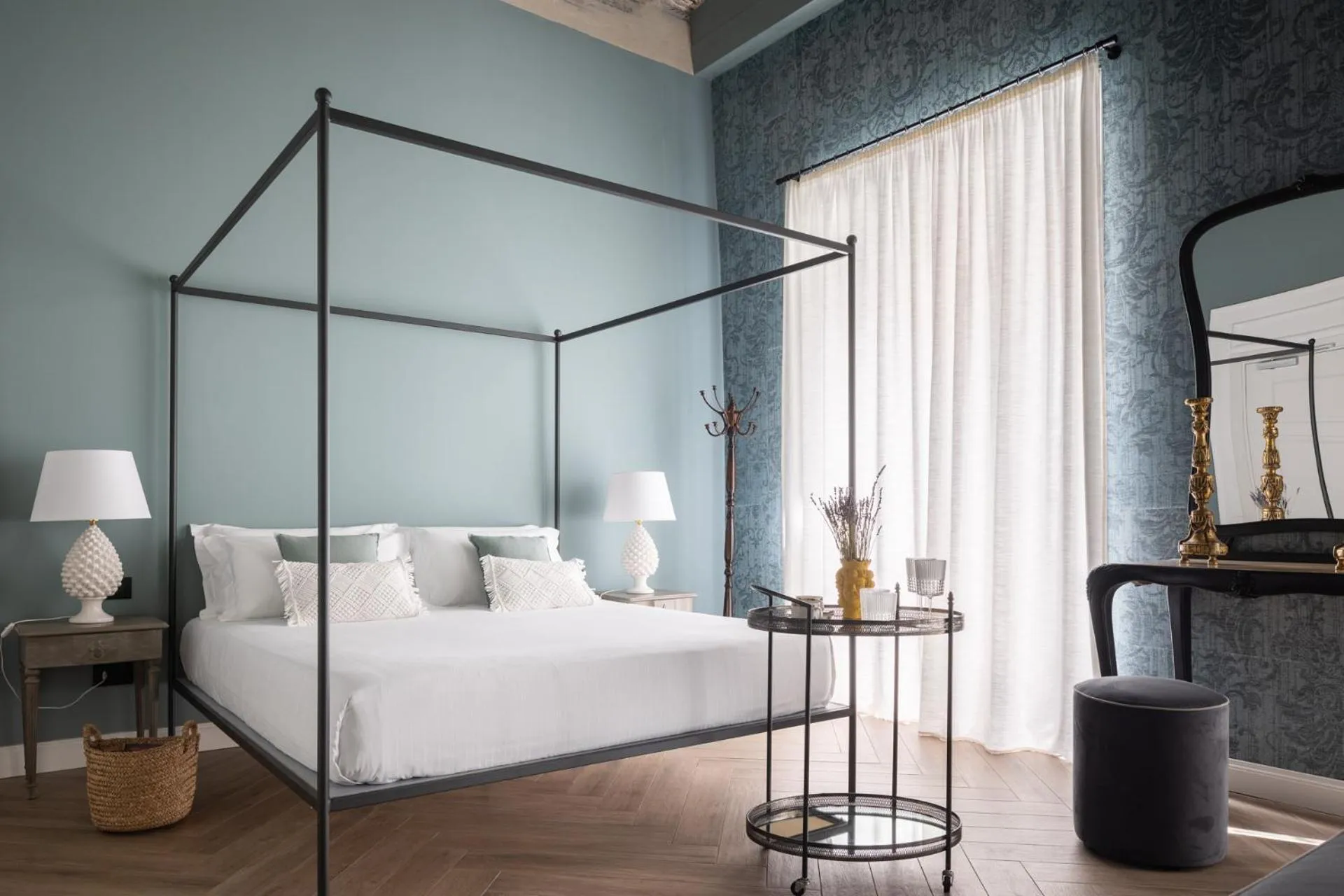 Bedroom, Bed in Vossia Luxury Rooms & Sicilian Living