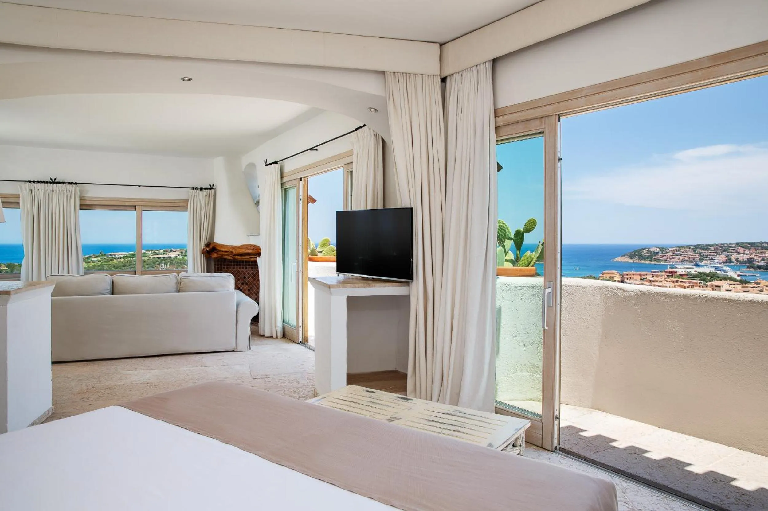 Sea view, Bed in Hotel Balocco