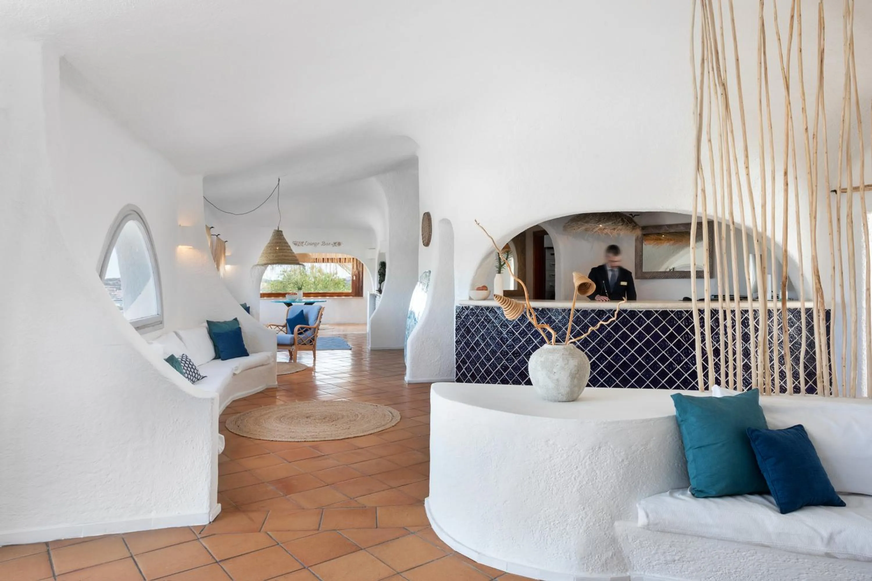 Lobby or reception in Hotel Balocco