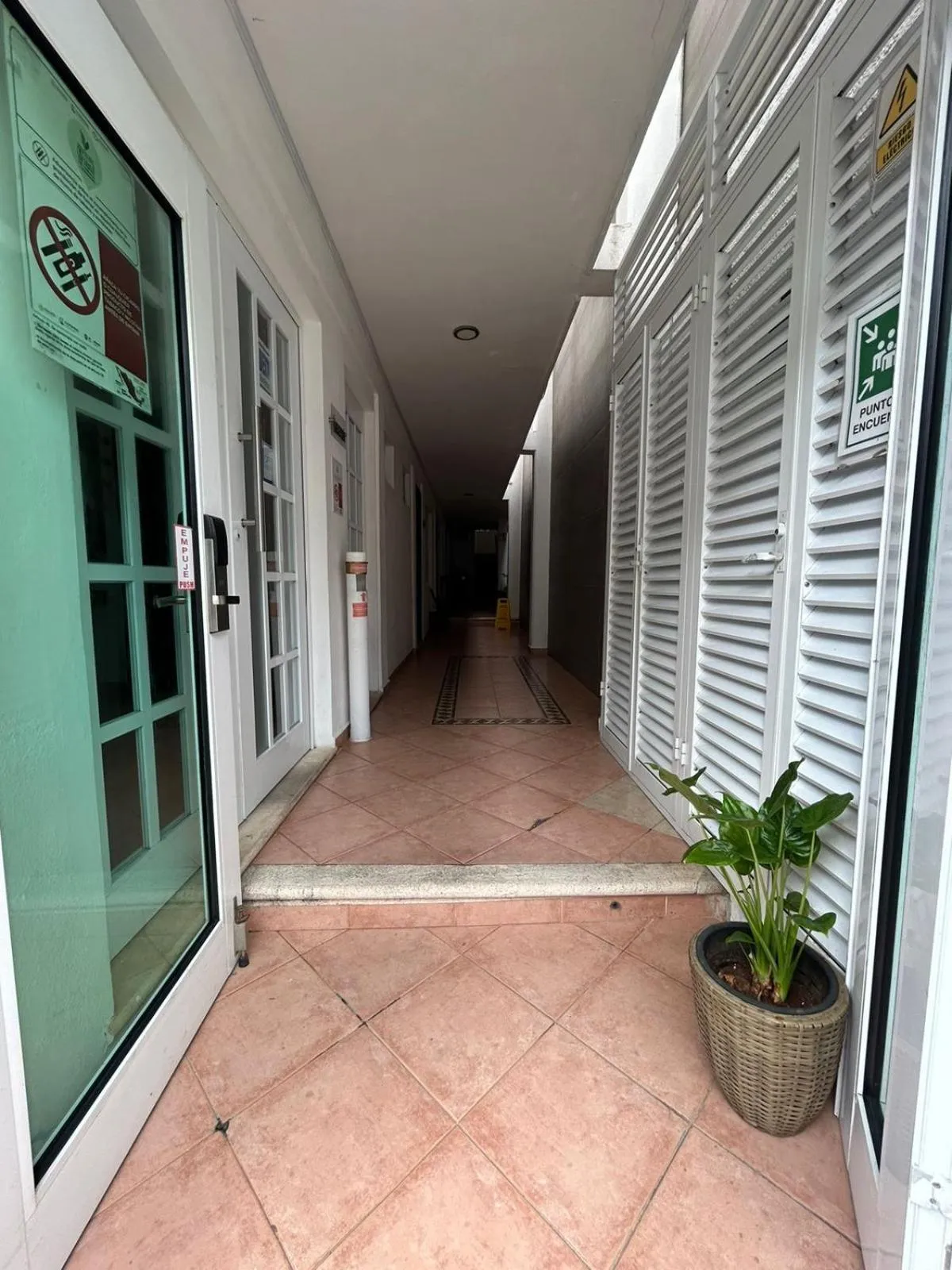 Property building in Hotel Marcianito