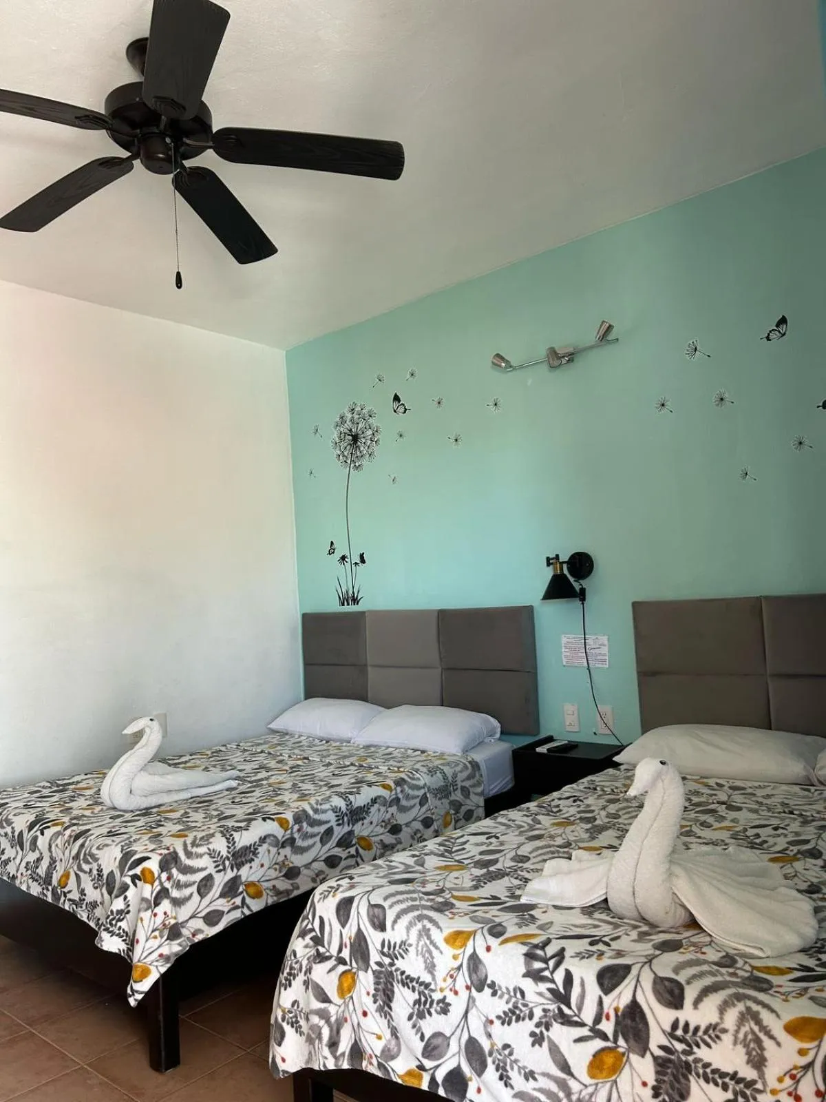 Bed in Hotel Marcianito