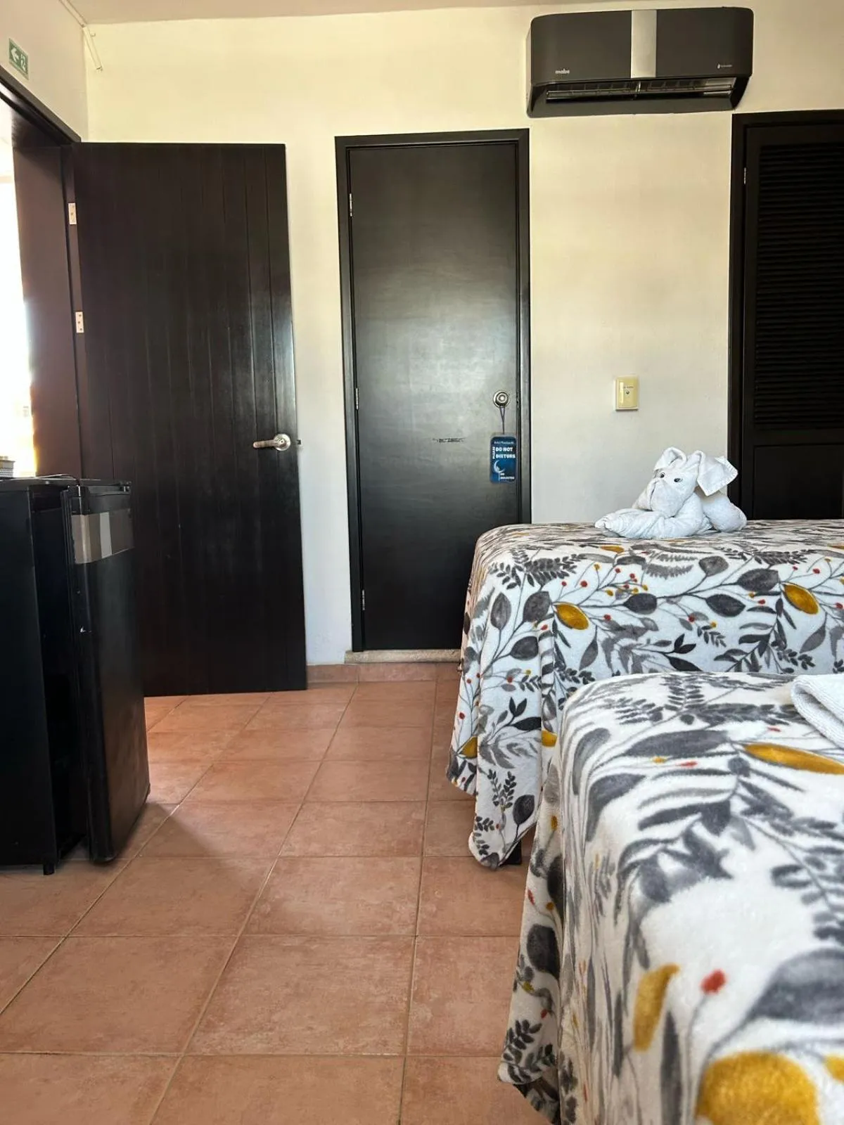 Bed in Hotel Marcianito