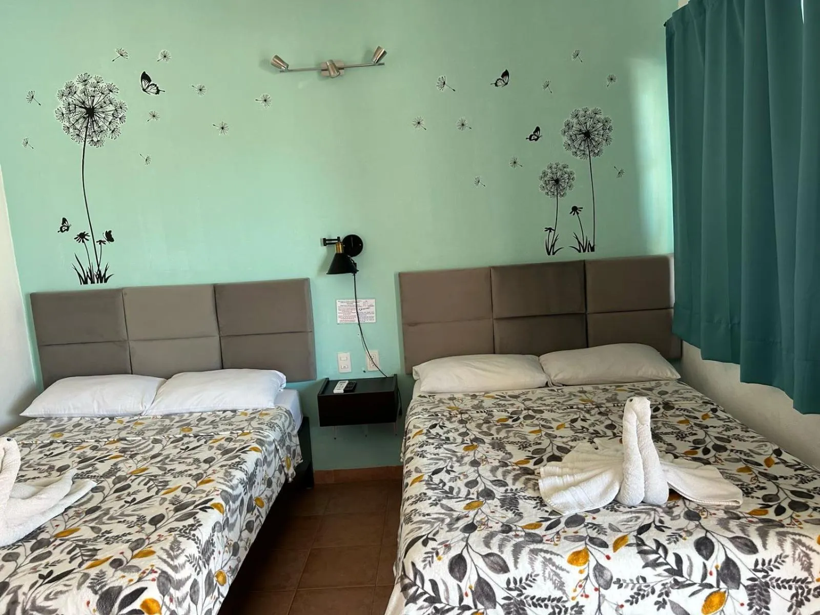 Bed in Hotel Marcianito