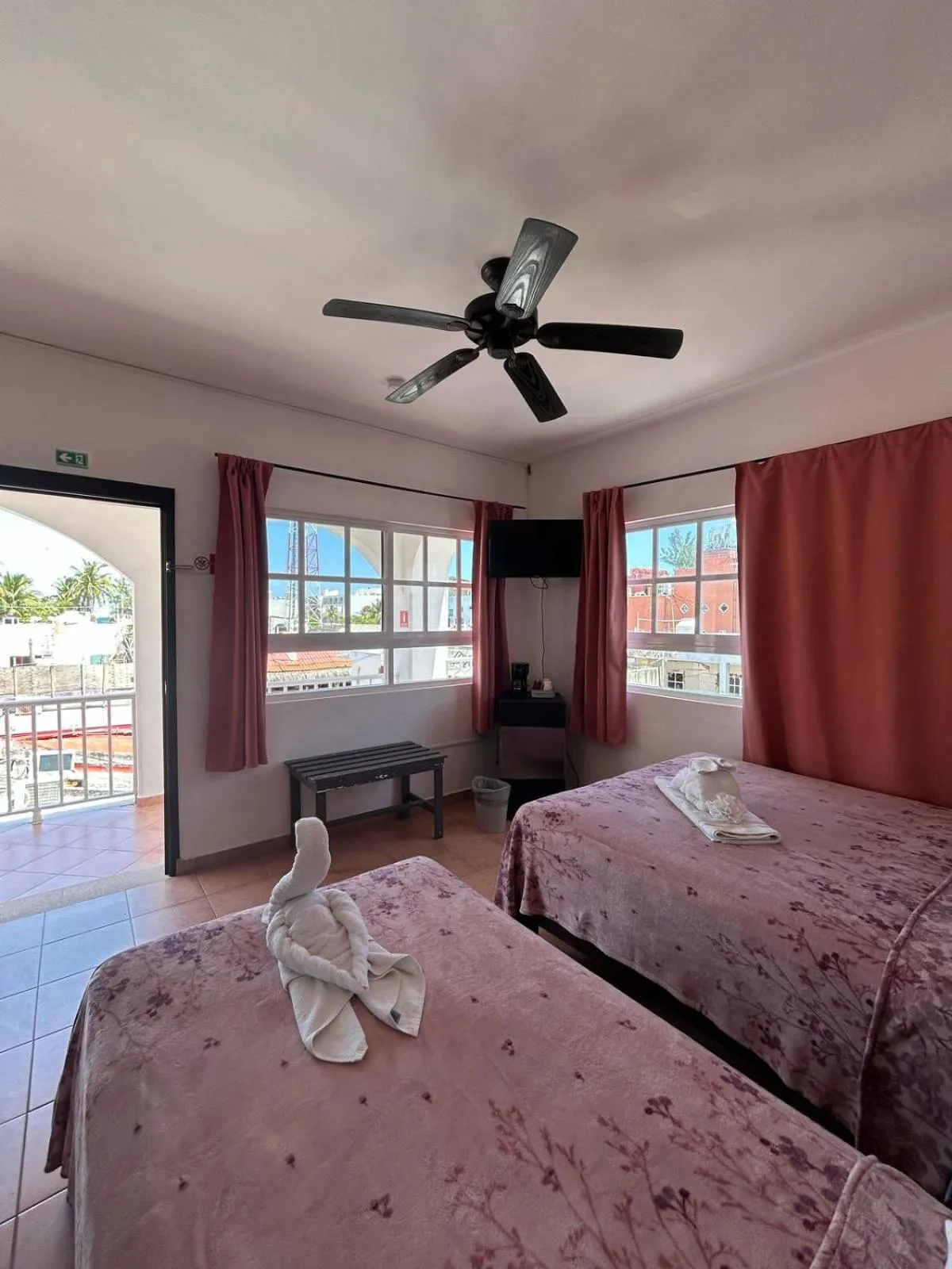 Bed in Hotel Marcianito