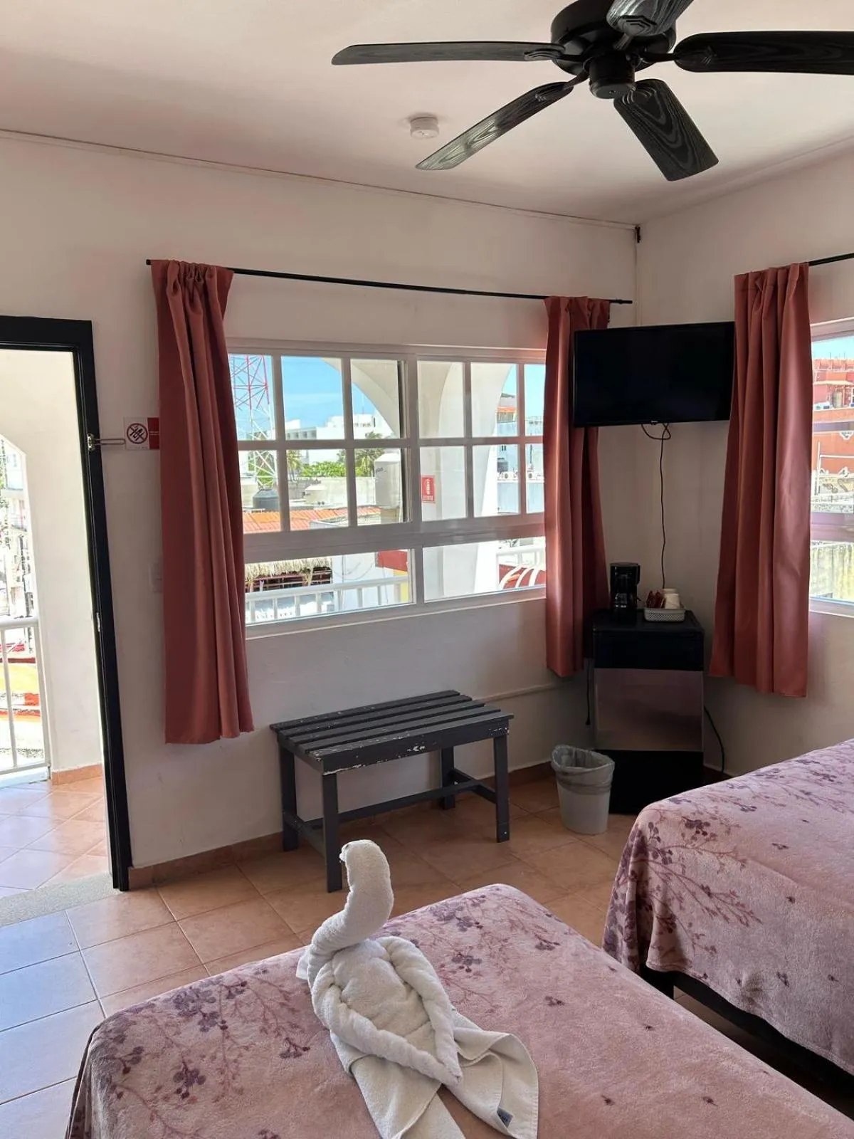 Bed in Hotel Marcianito