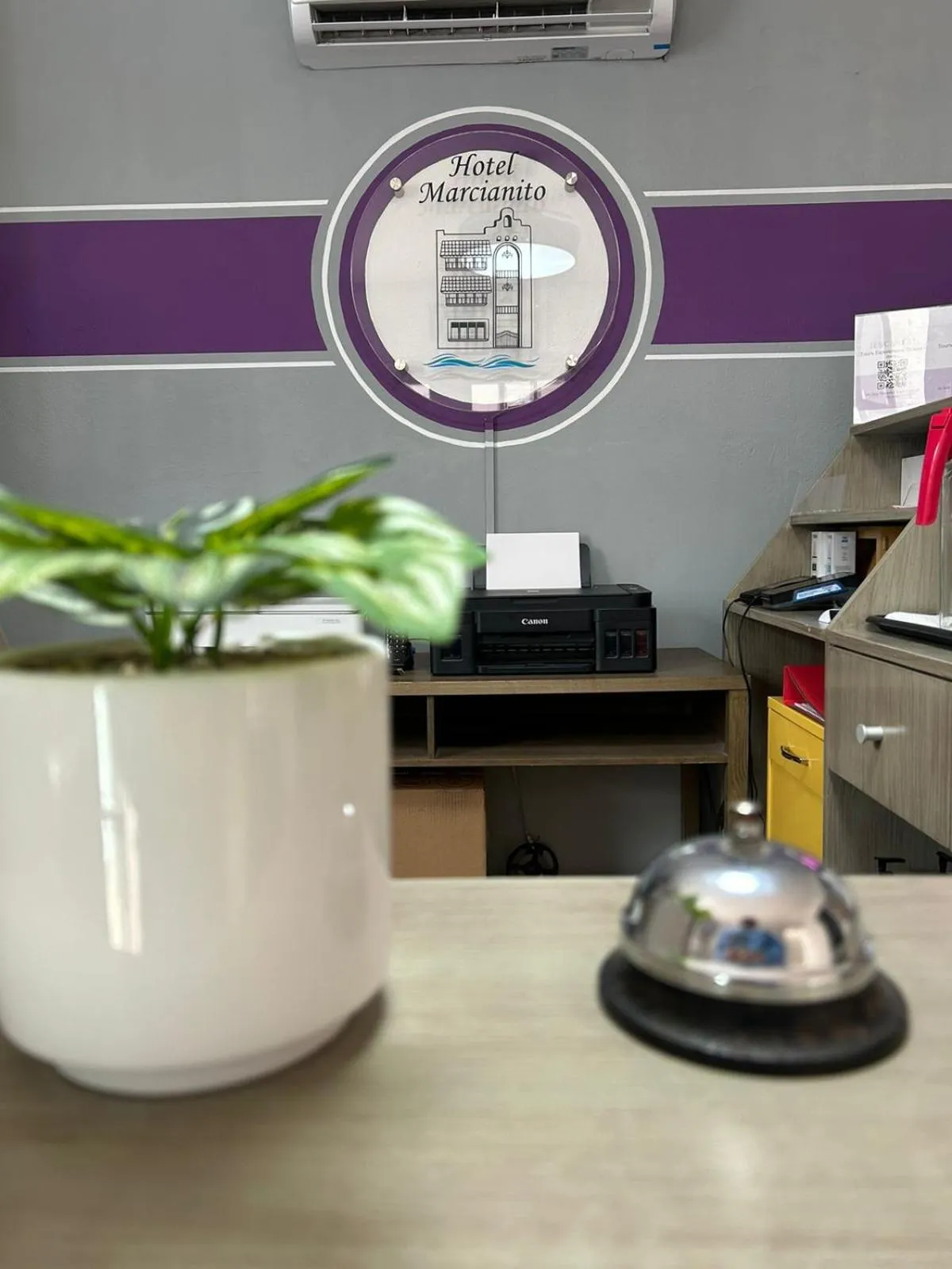 Property building in Hotel Marcianito