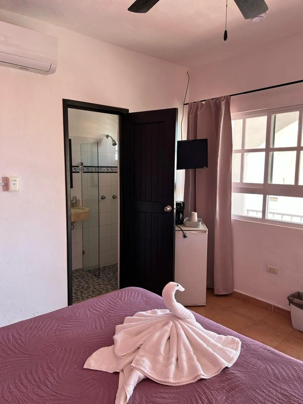 Bed in Hotel Marcianito