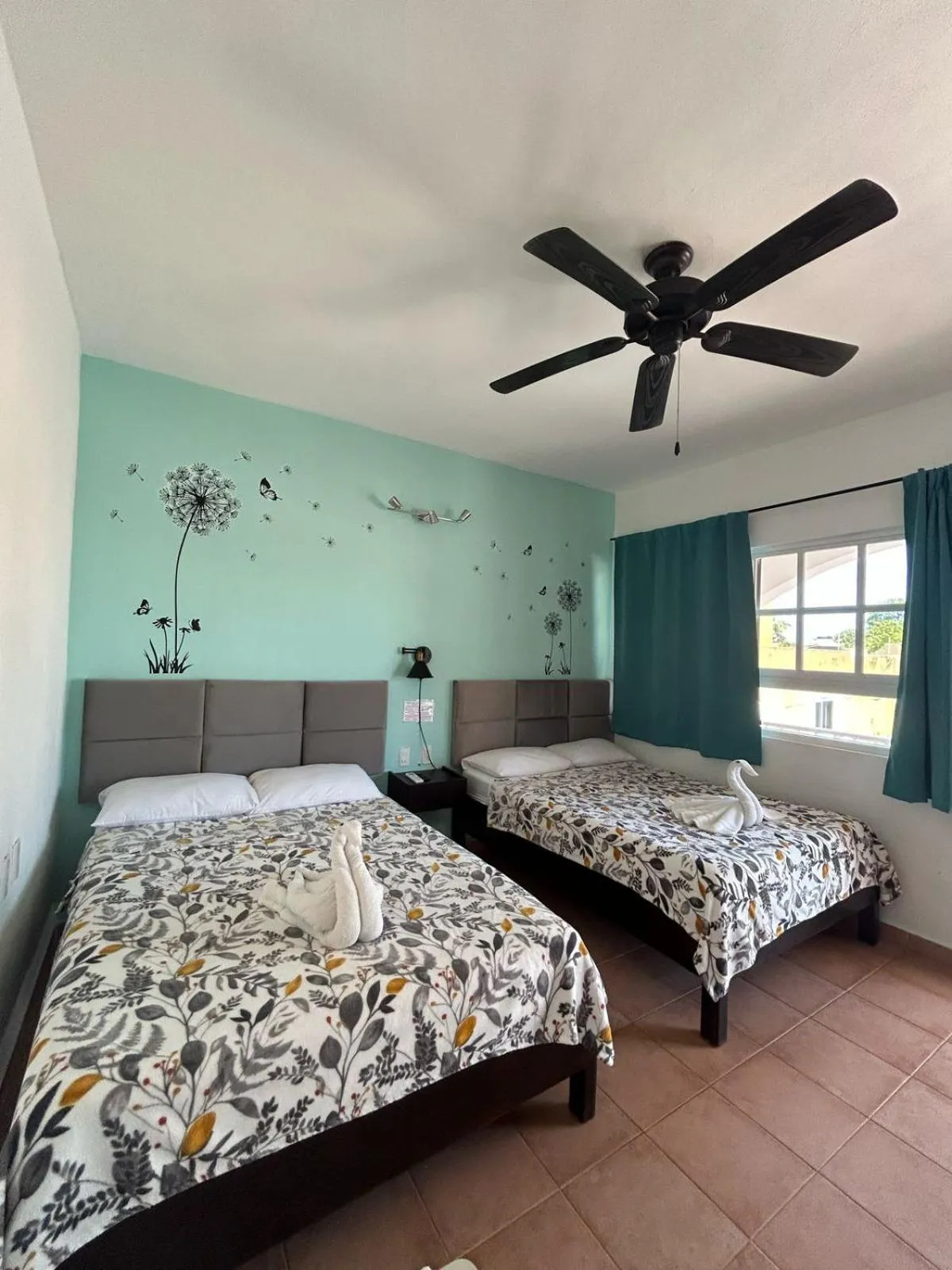 Bed in Hotel Marcianito