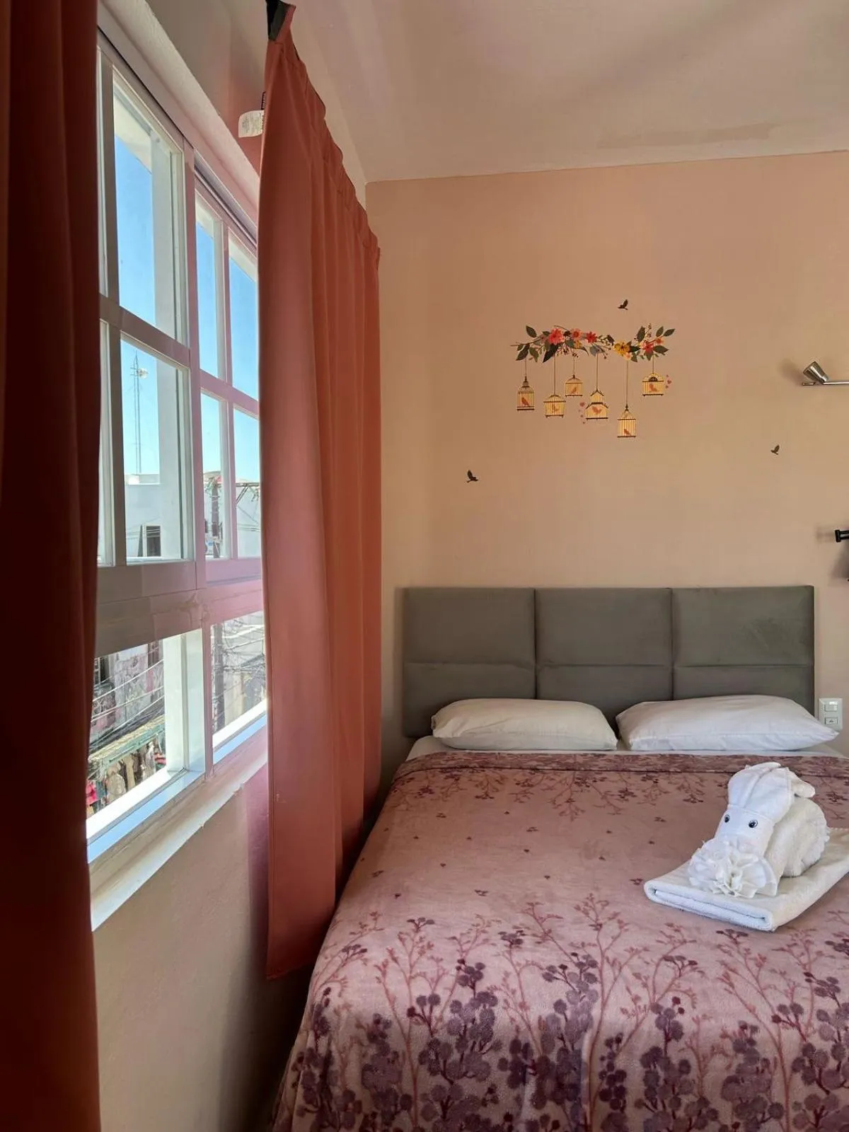 Bed in Hotel Marcianito