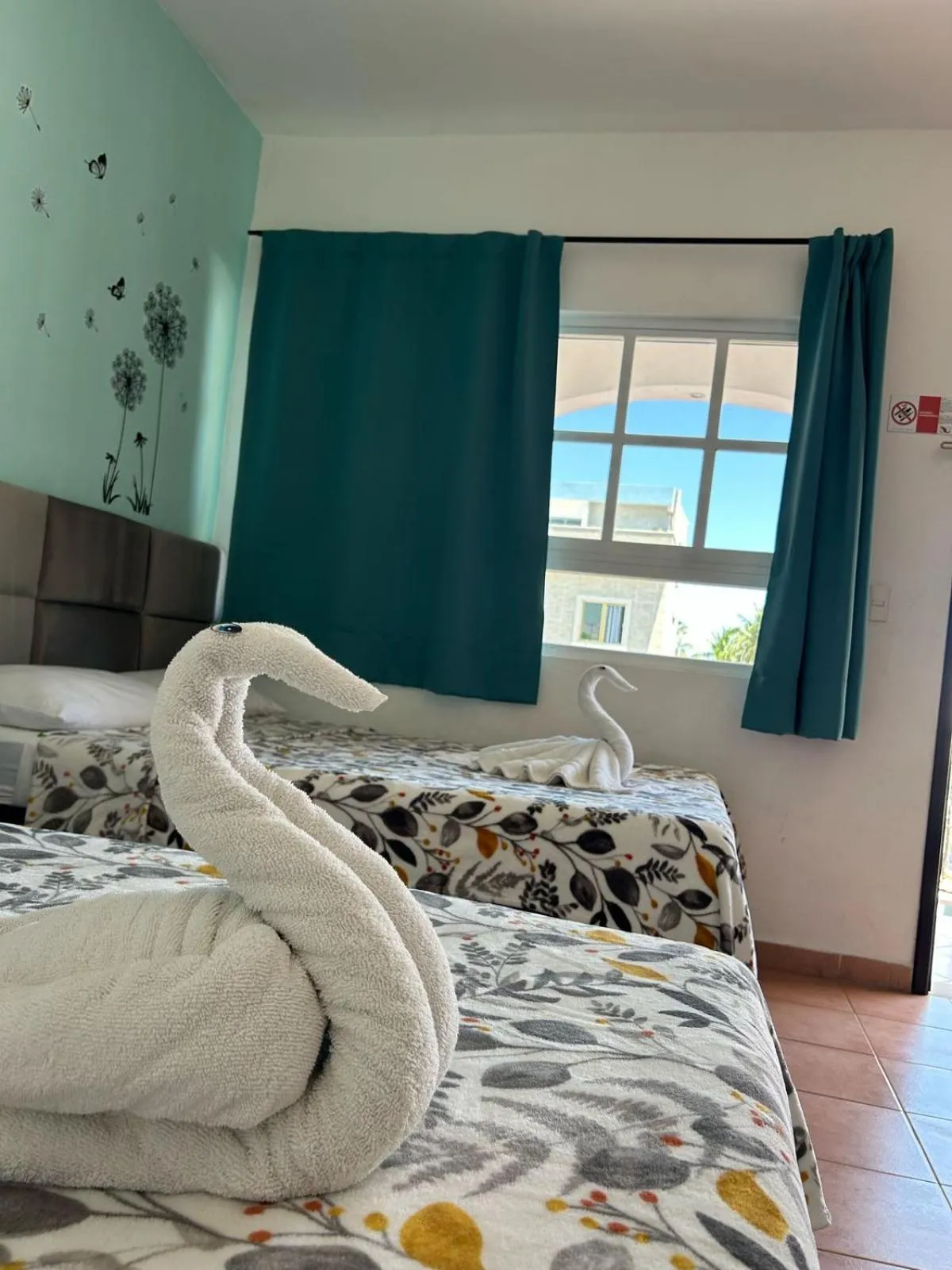 Bed in Hotel Marcianito