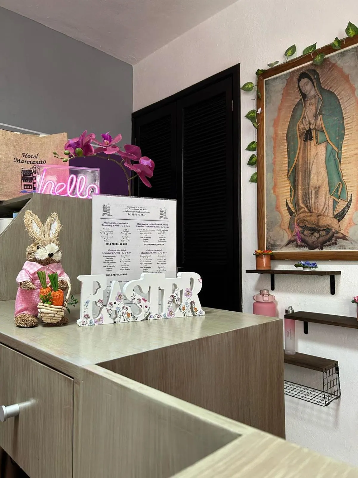 Lobby or reception in Hotel Marcianito