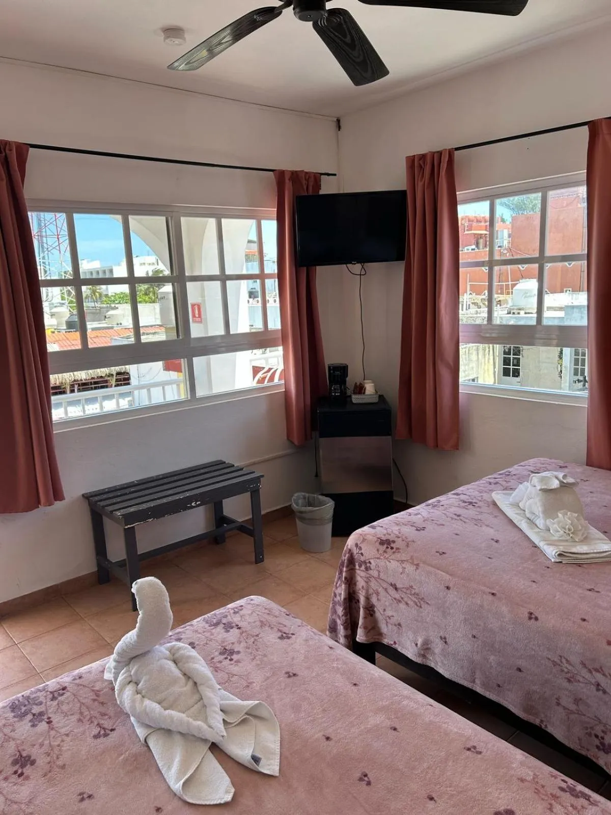 Bed in Hotel Marcianito