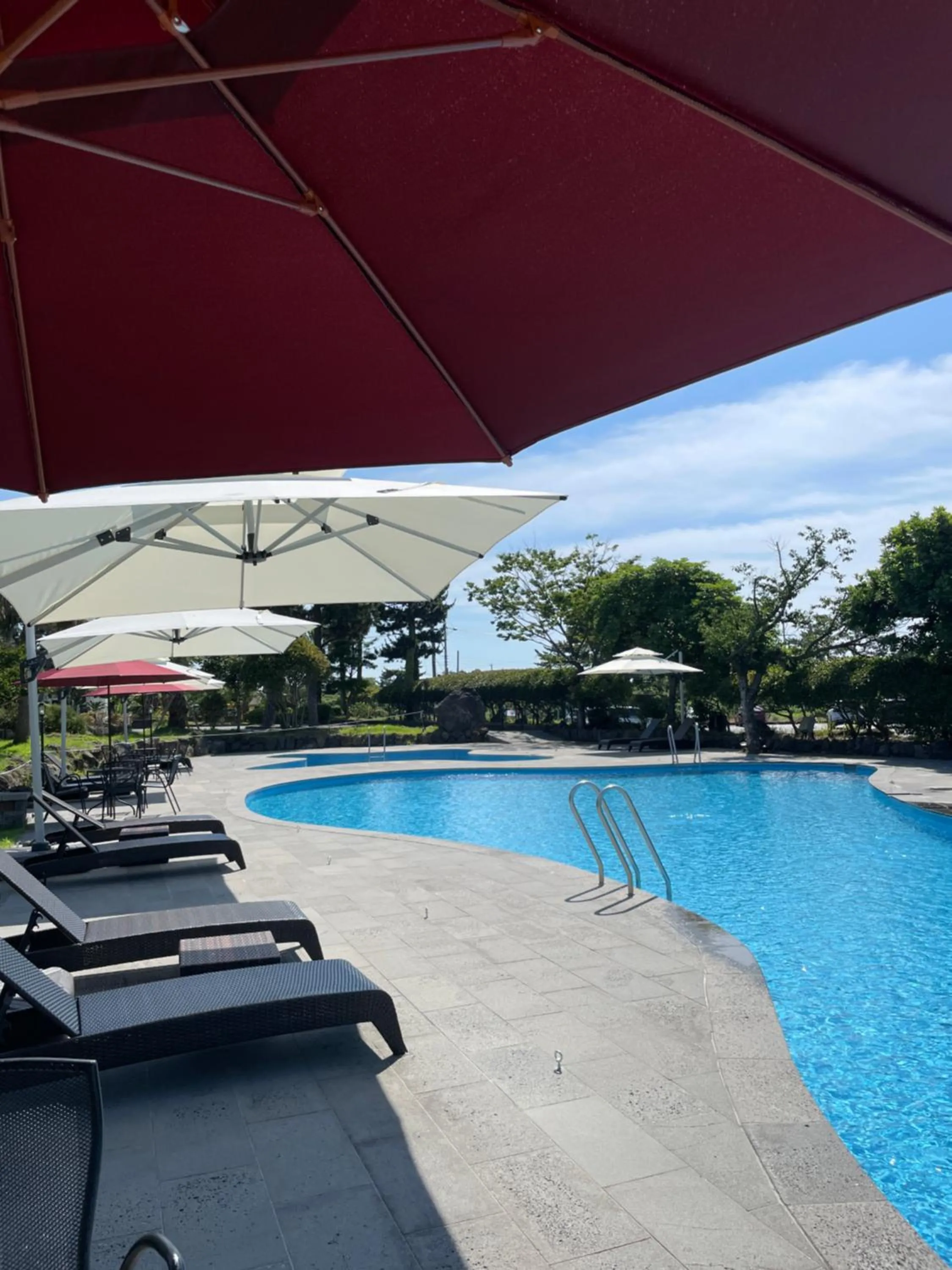 Swimming pool in Hallim Resort