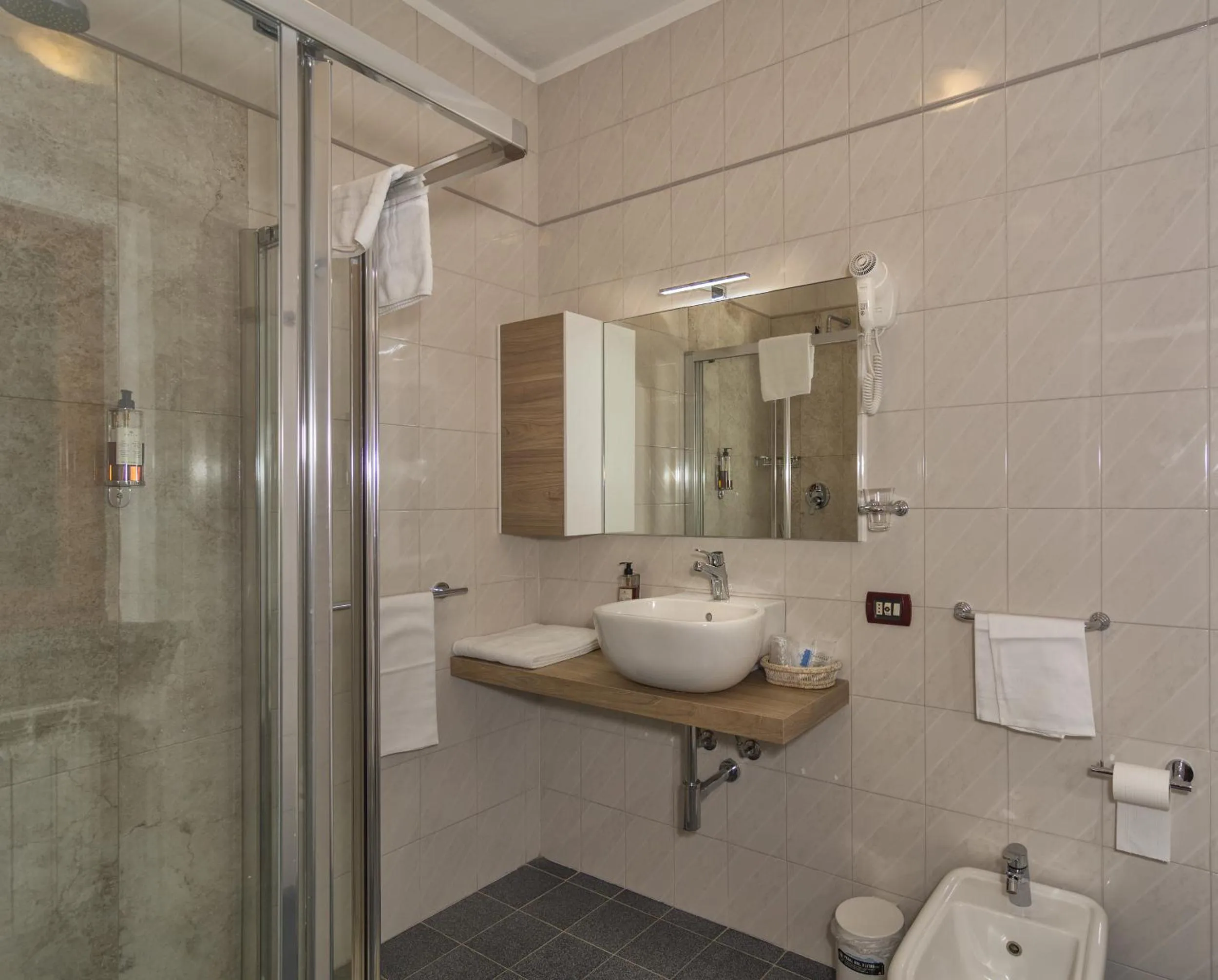 Bathroom in Hotel Ristorante da Carlos