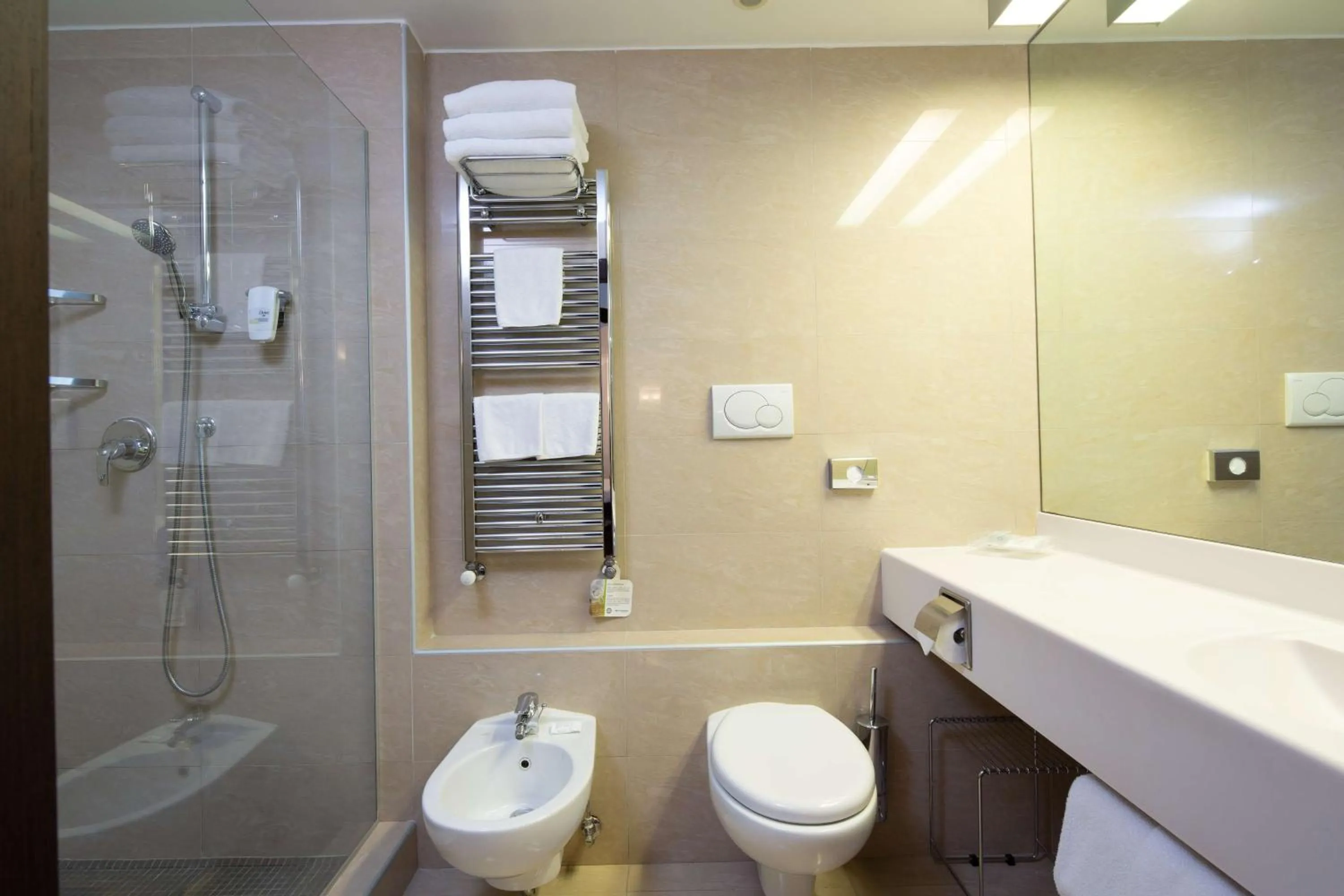 Shower in Best Western Hotel Biri