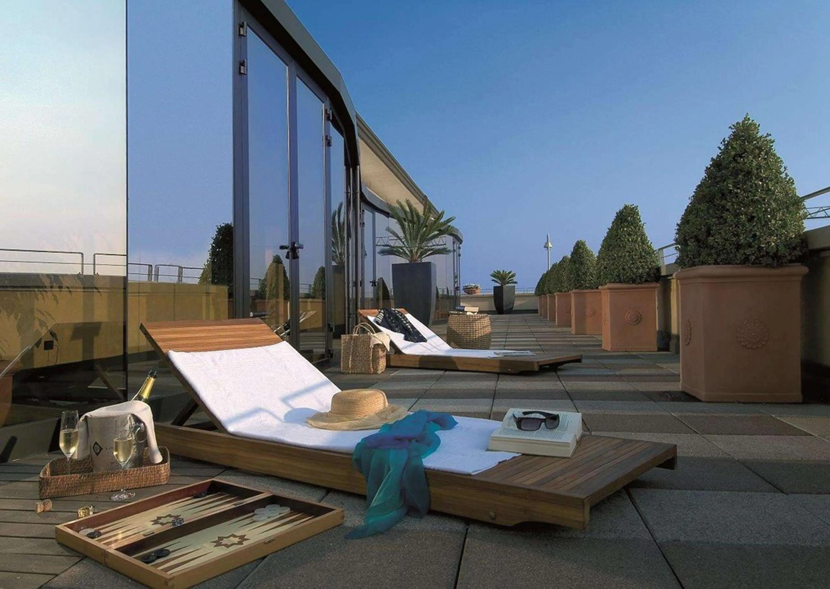 Patio in Best Western Hotel Biri