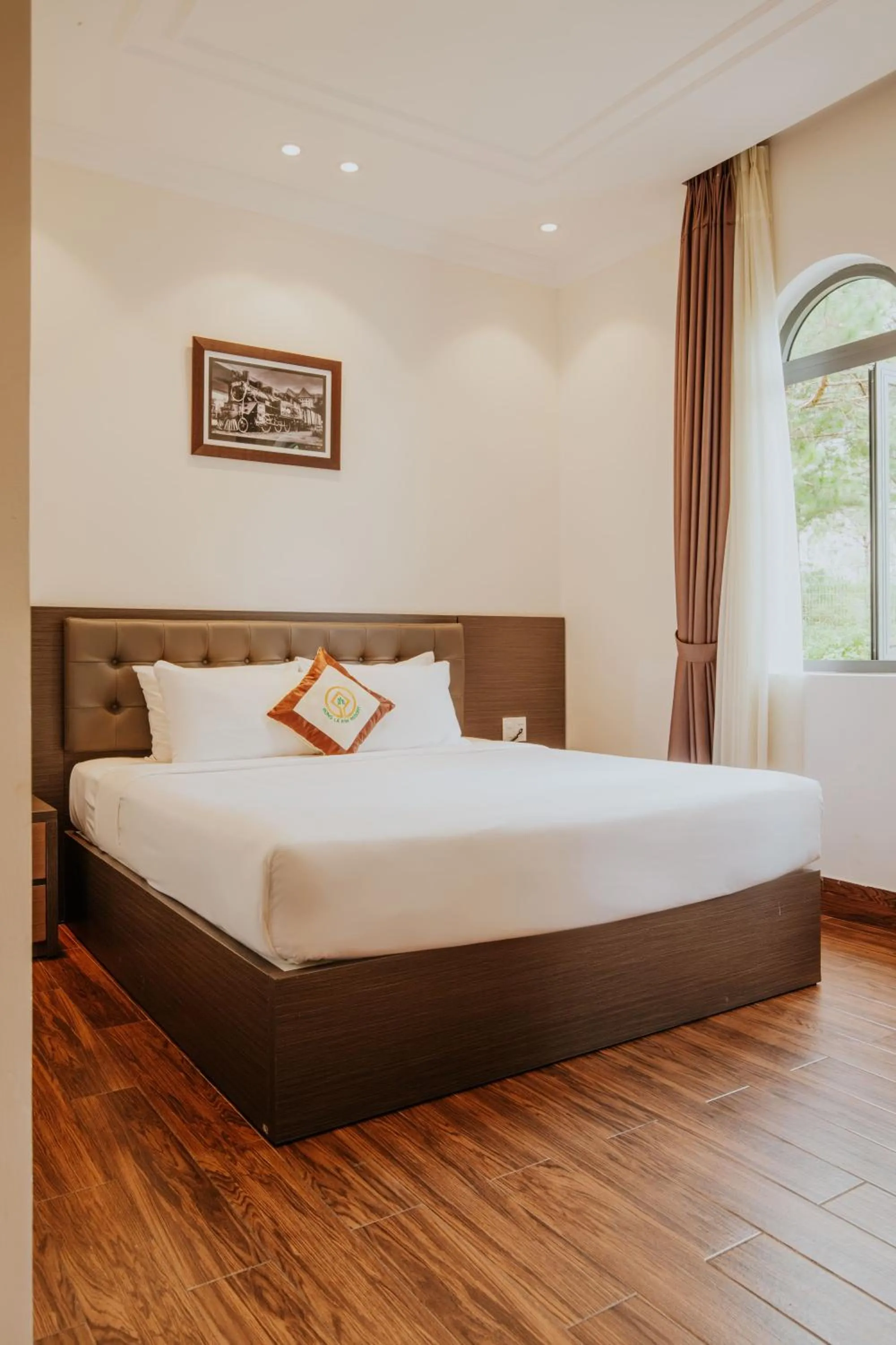 Bed in Rừng Lá Kim Resort