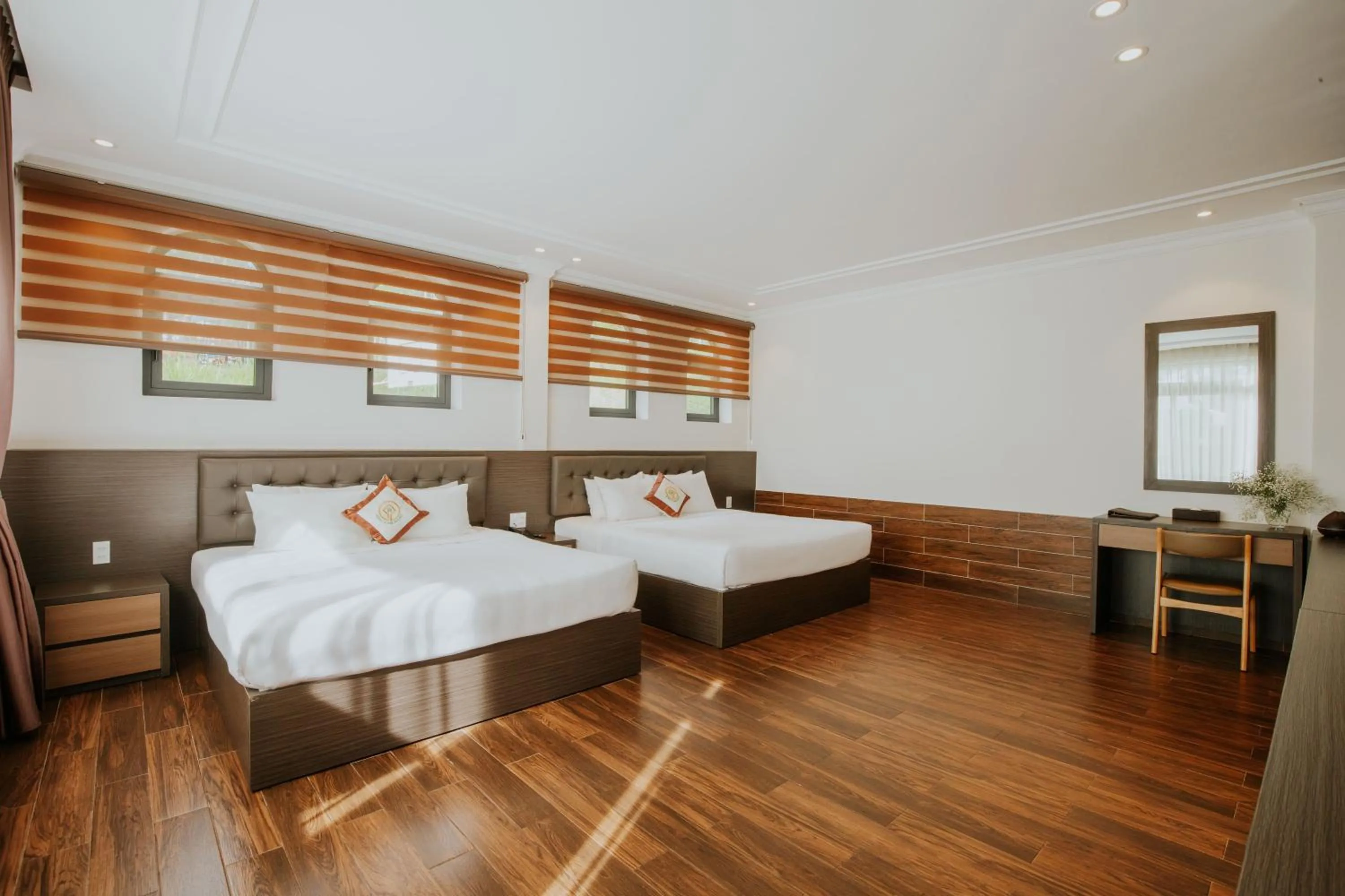 Bed in Rừng Lá Kim Resort