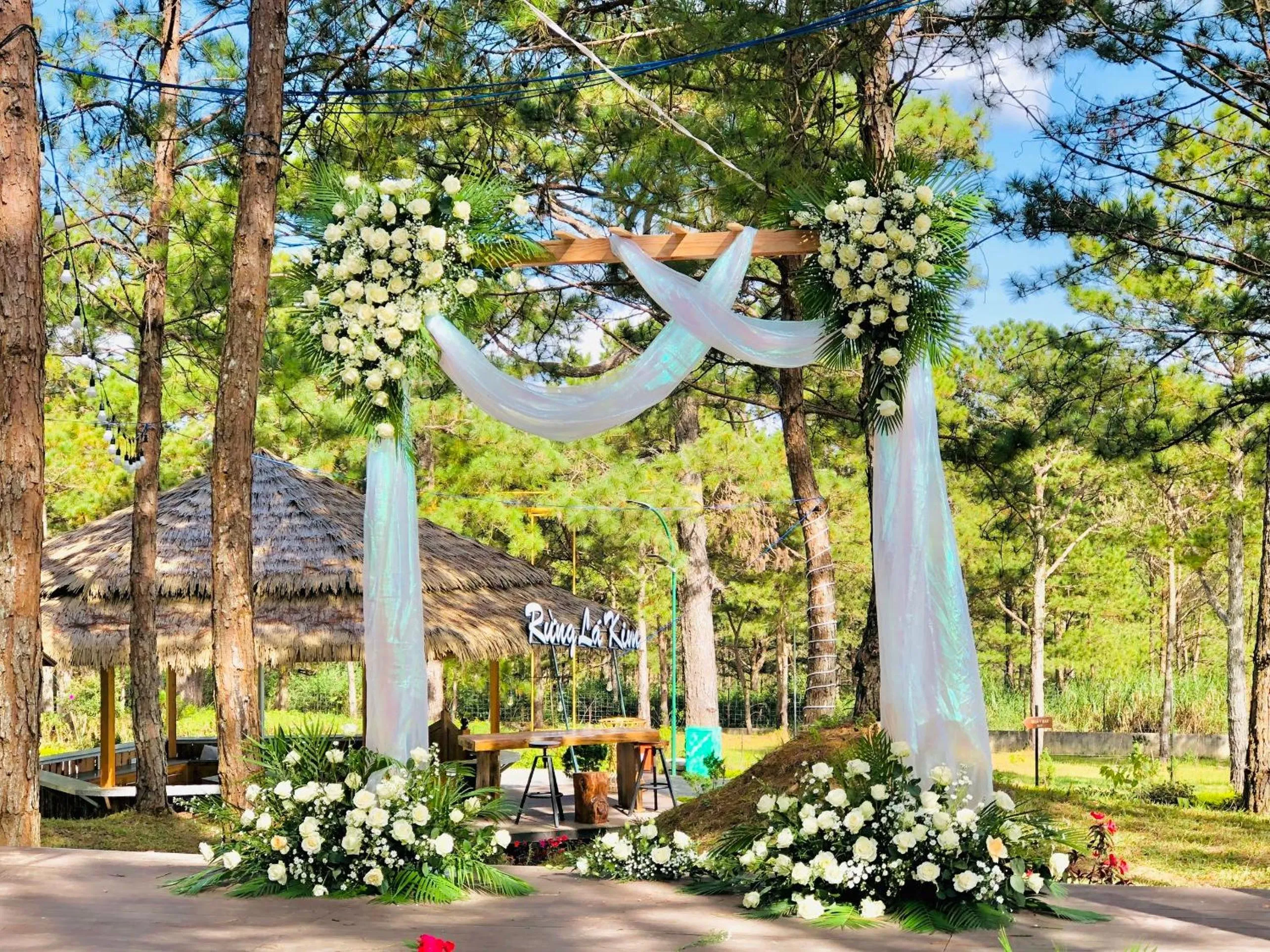 Garden in Rừng Lá Kim Resort
