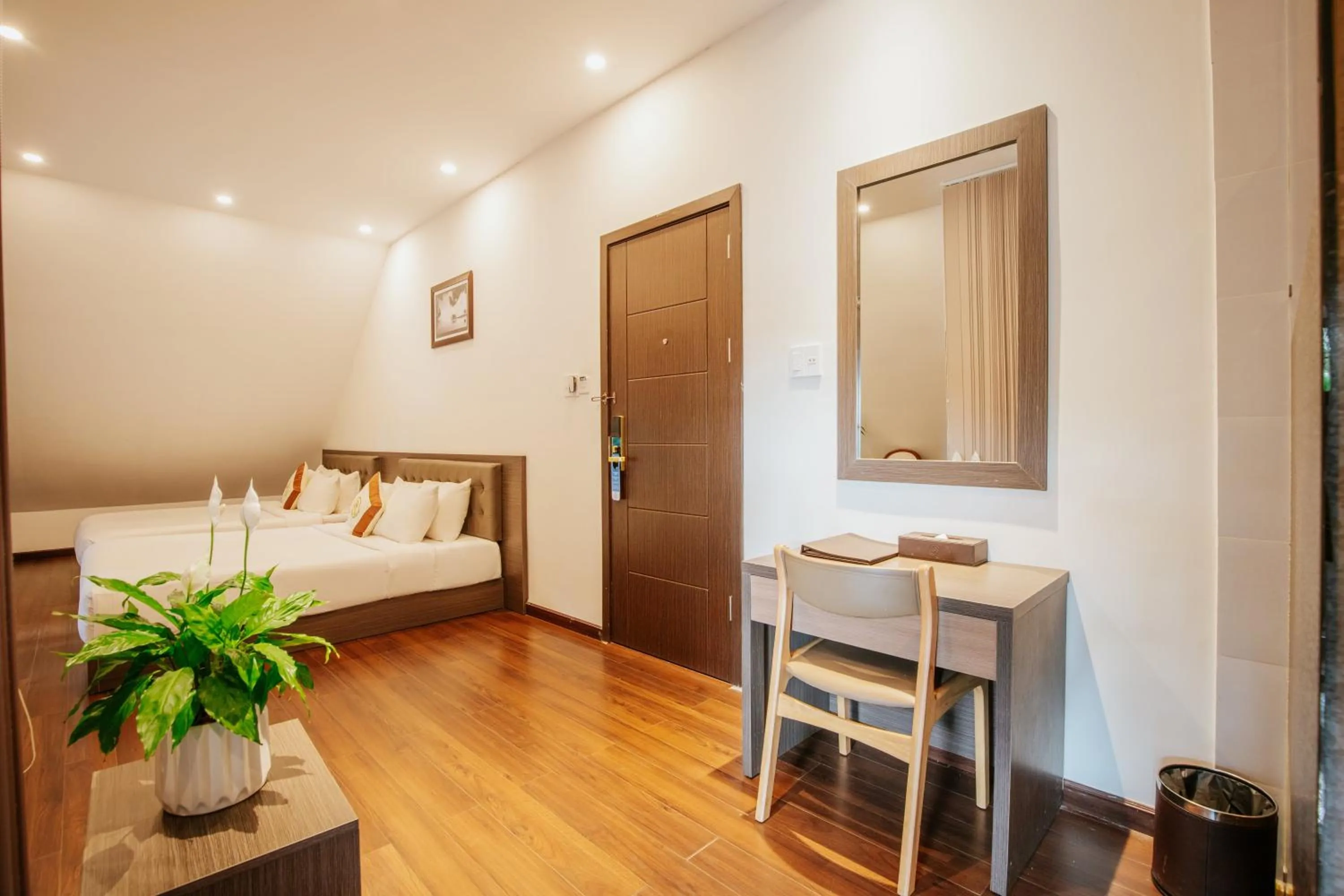 Bed in Rừng Lá Kim Resort