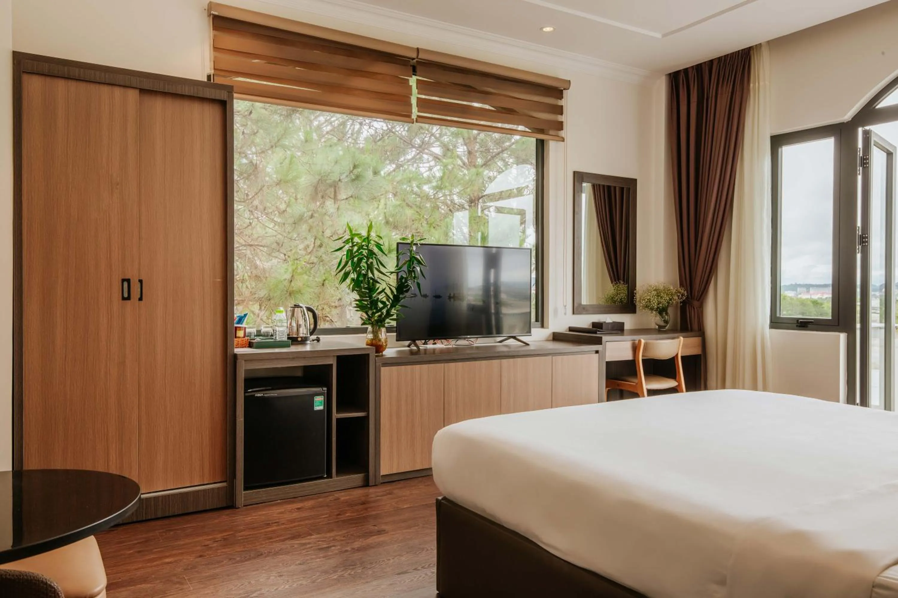 Bed in Rừng Lá Kim Resort