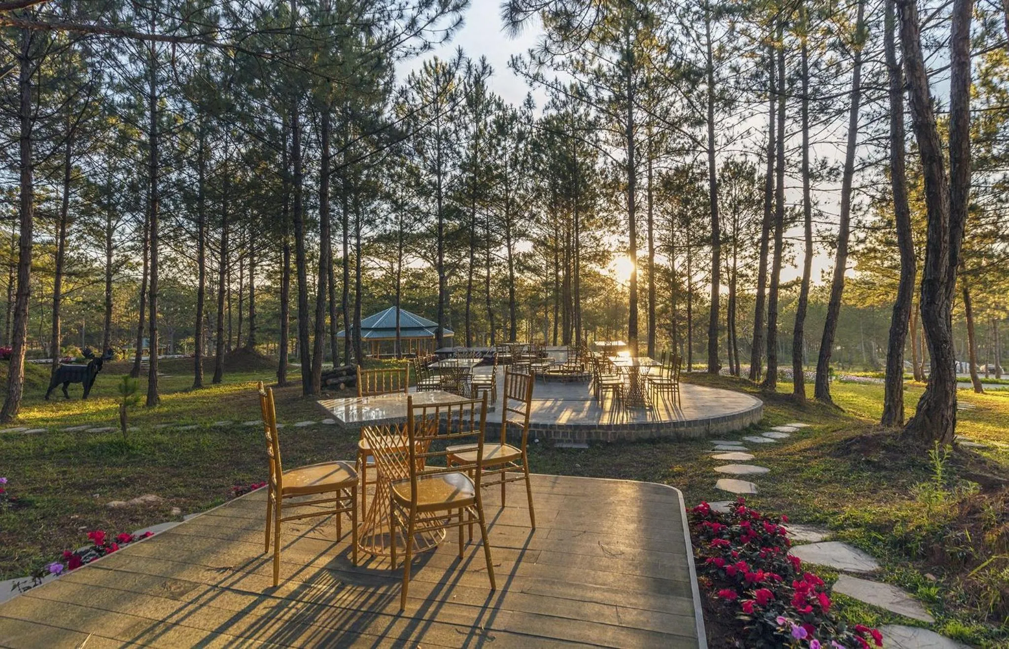 Garden in Rừng Lá Kim Resort