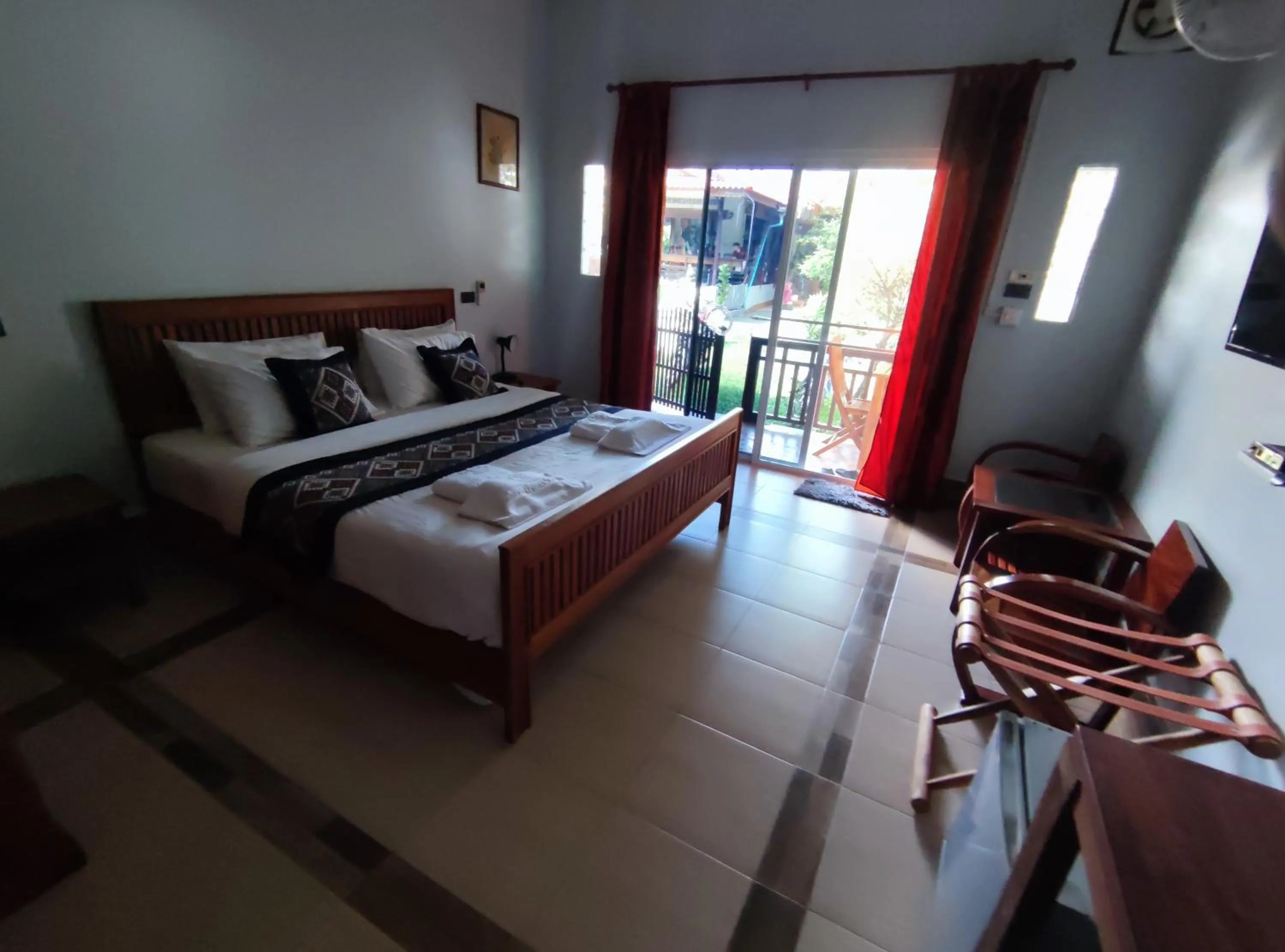 Bed in Nakorn River View