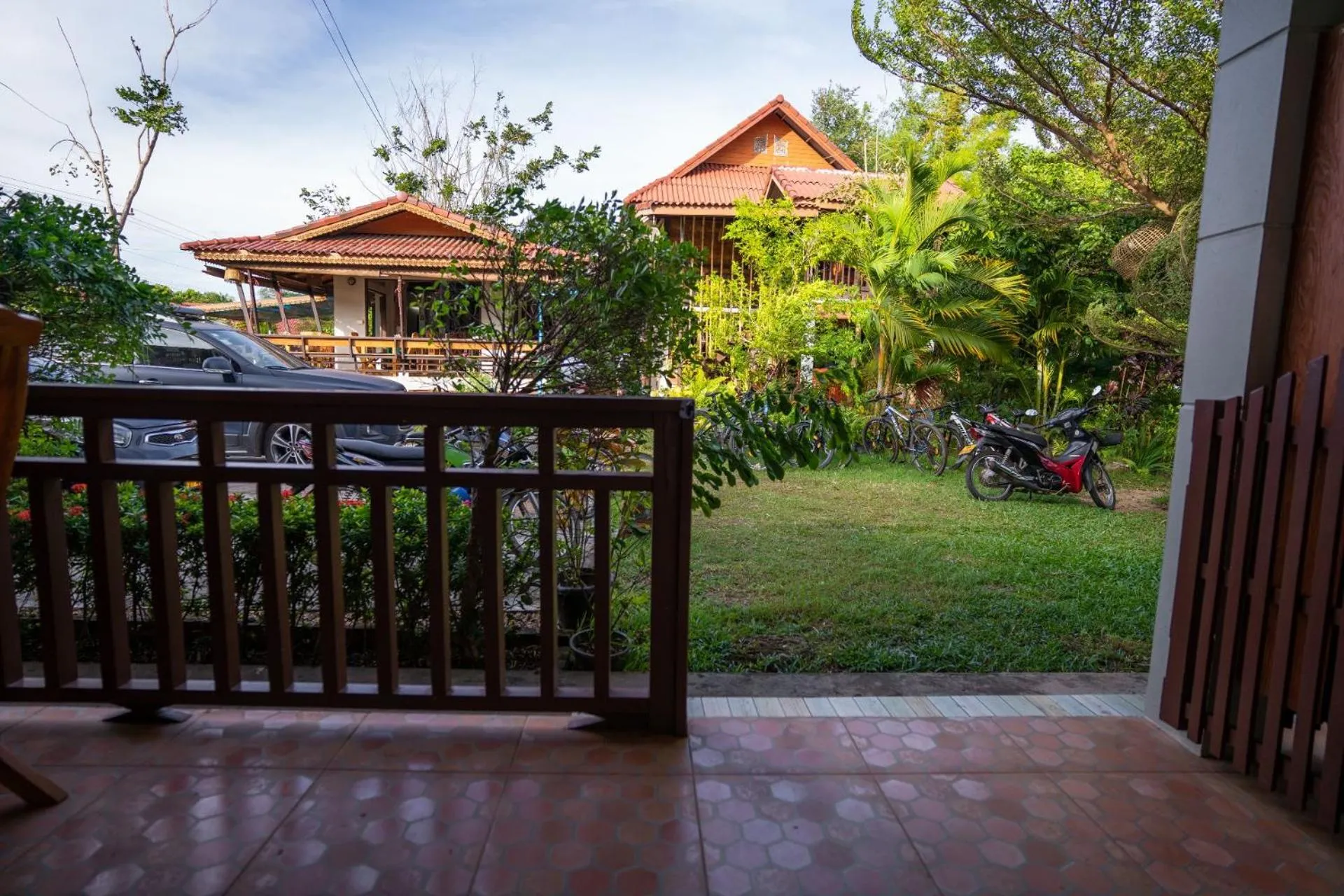 Garden view in Nakorn River View