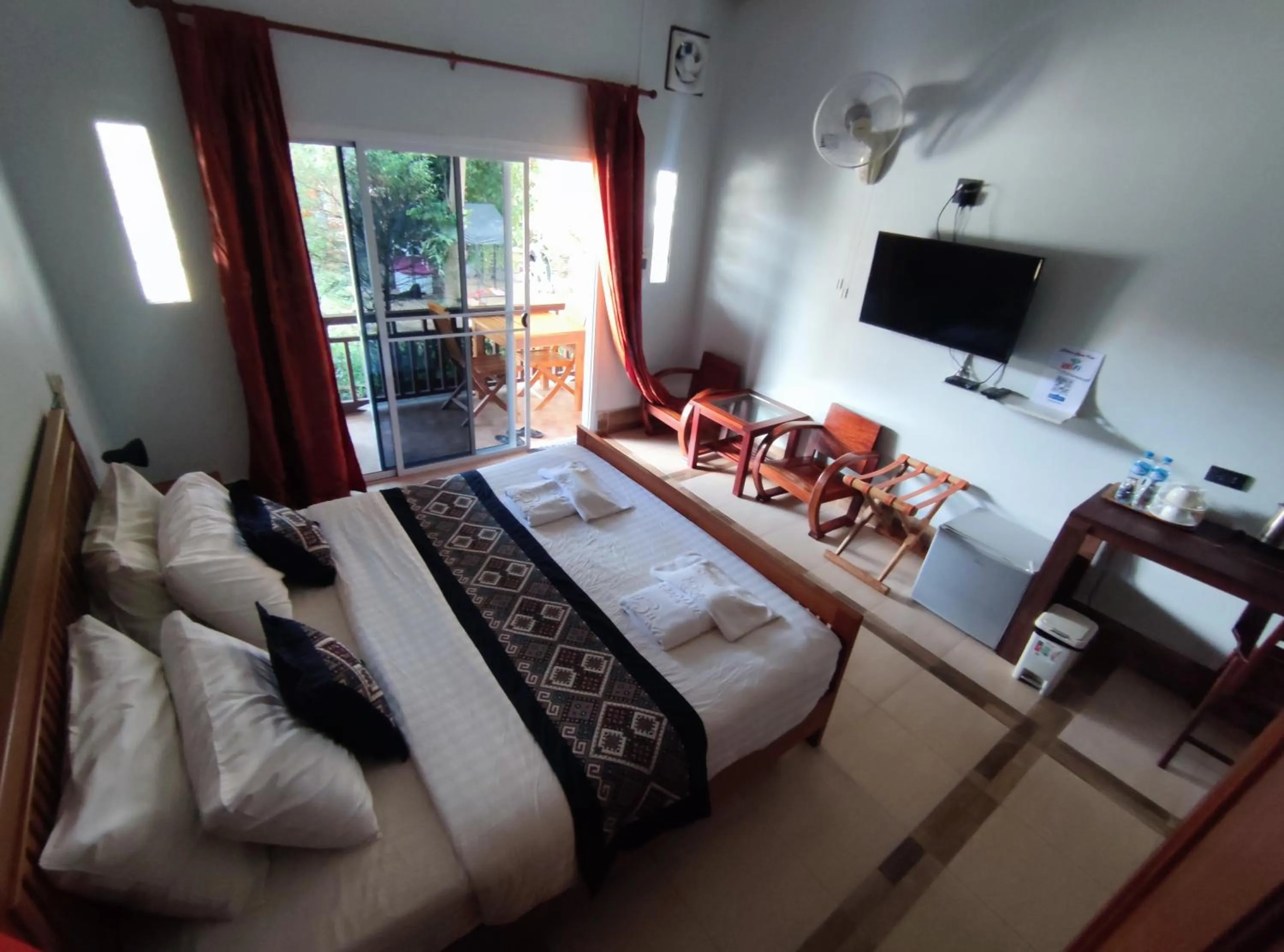 Bed in Nakorn River View