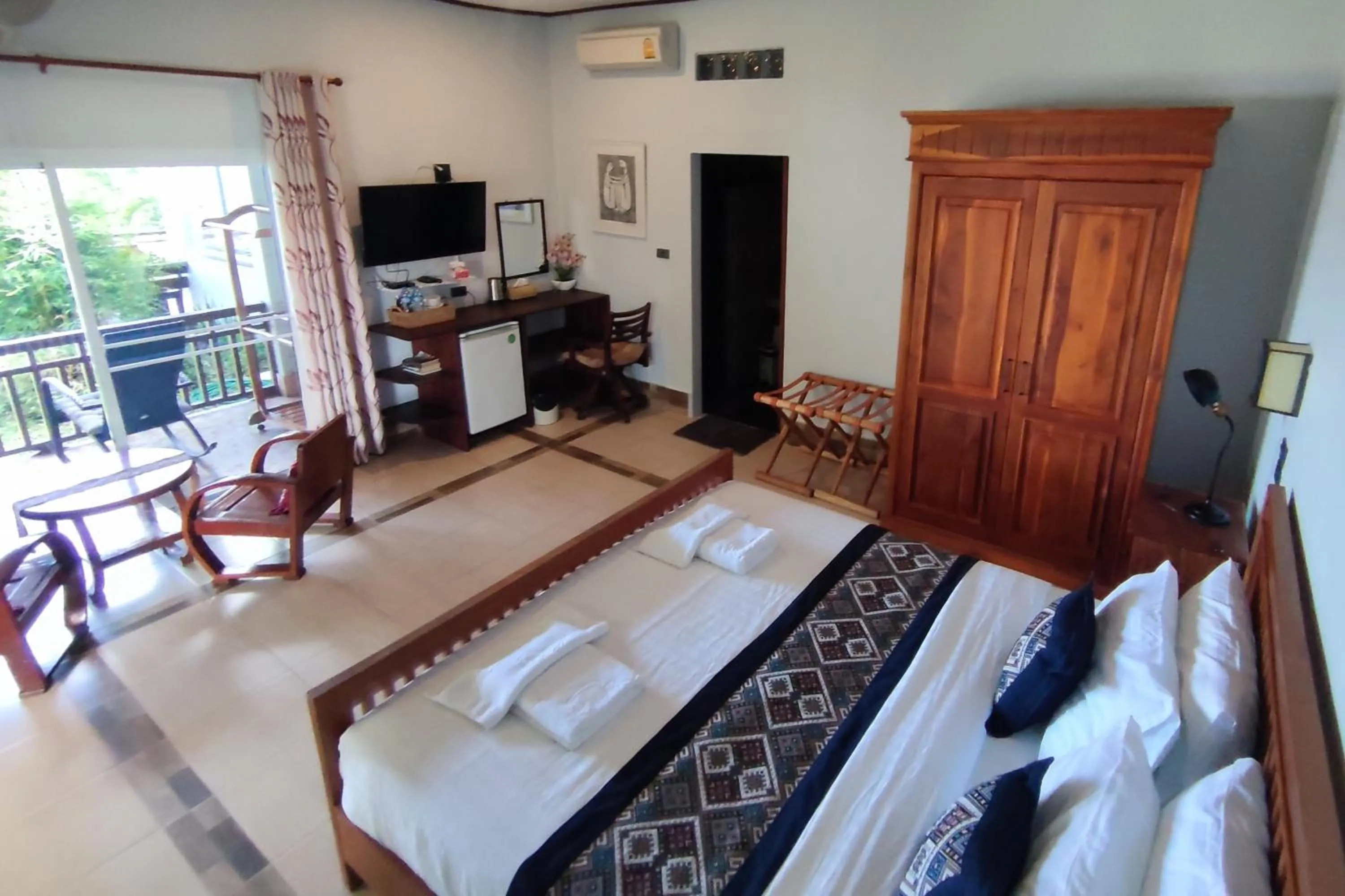 Bedroom, Bed in Nakorn River View