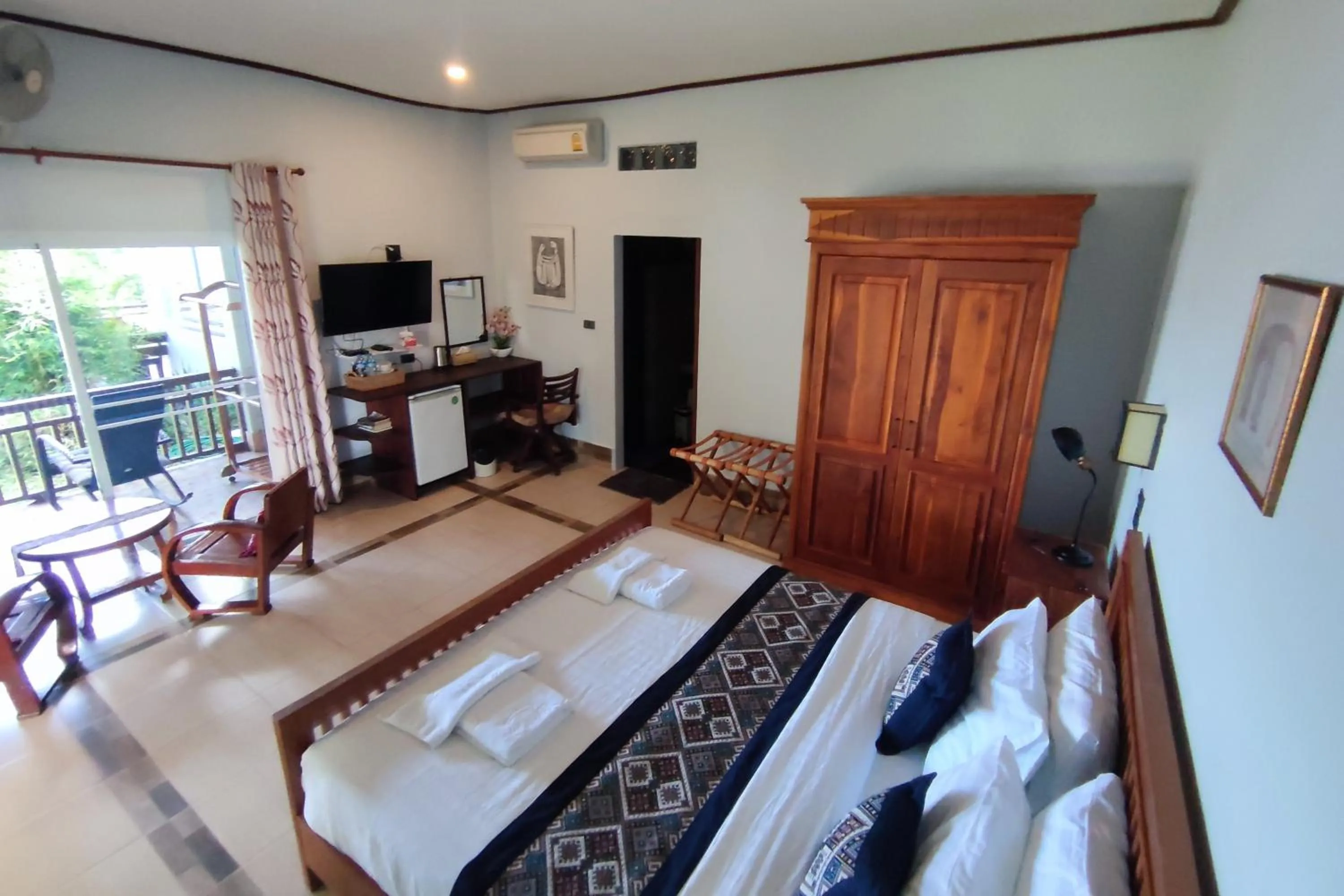 Bed in Nakorn River View